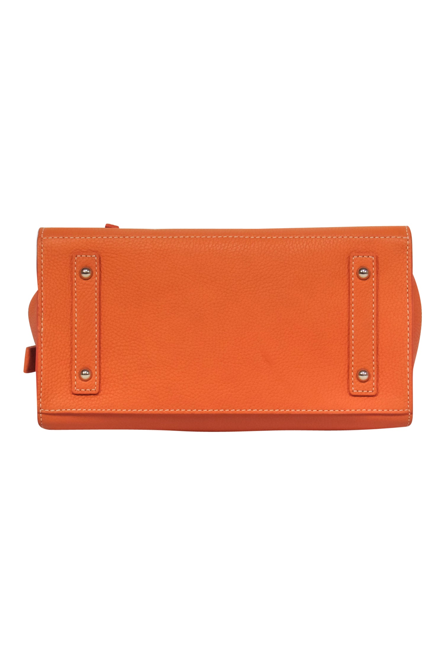 Dooney & Bourke - Stunning Orange Pebbled Convertible Carryall Bag