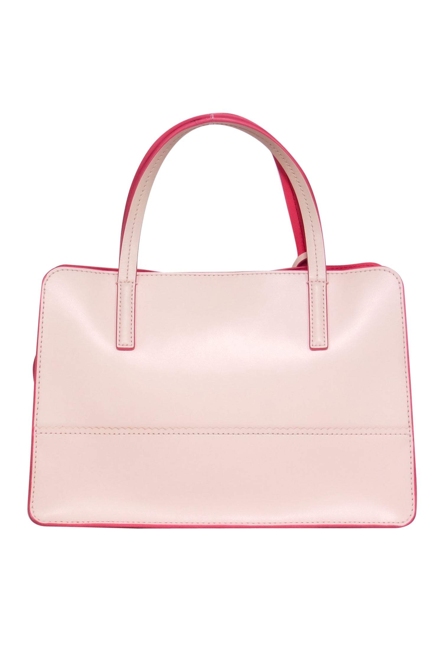 Kate Spade - Irresistible Light Pink Leather Crossbody with Stunning Hot Pink Contrast