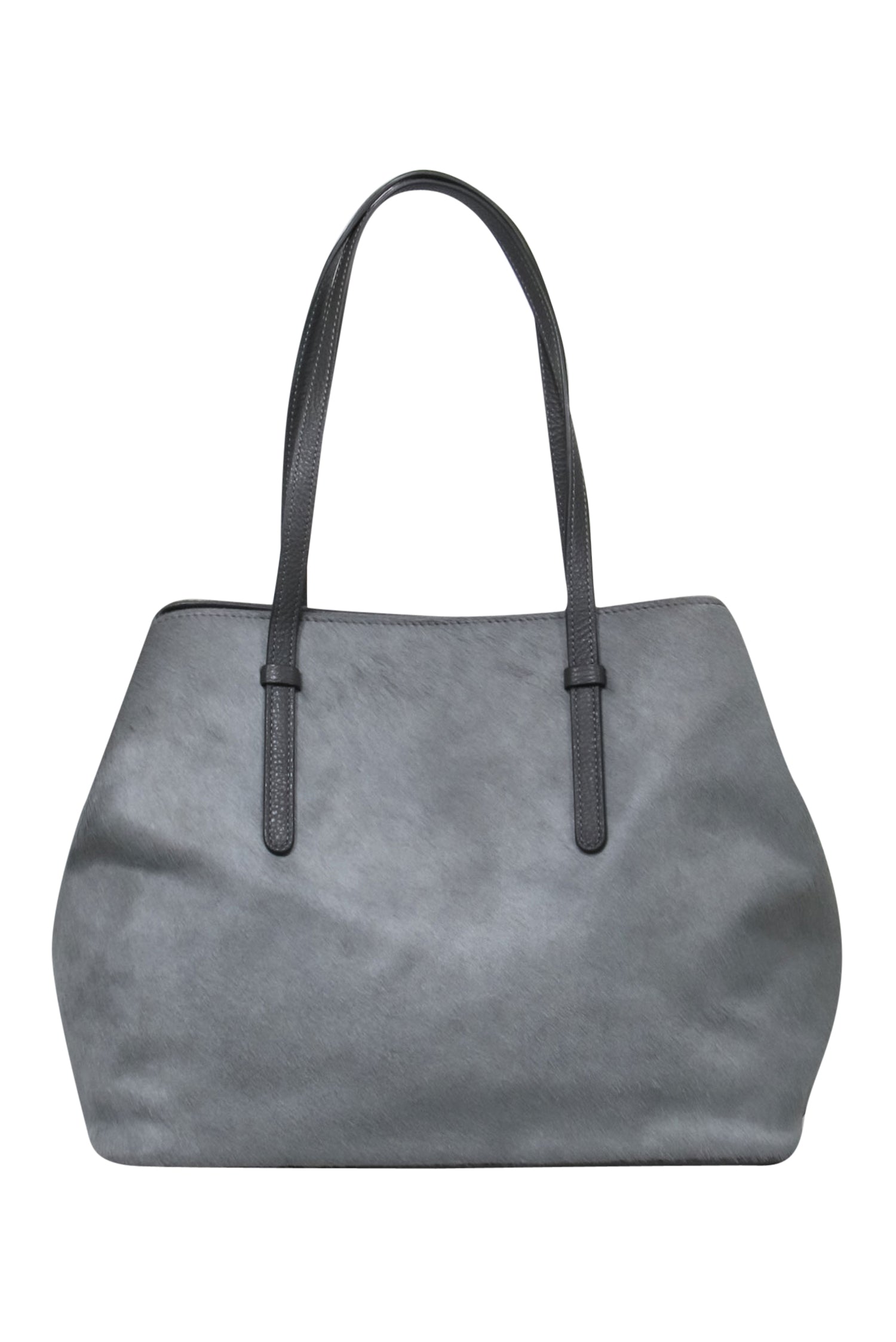 Brooks Brothers Grey Calf Hair Fashion Tote - A Must - Have Accessory