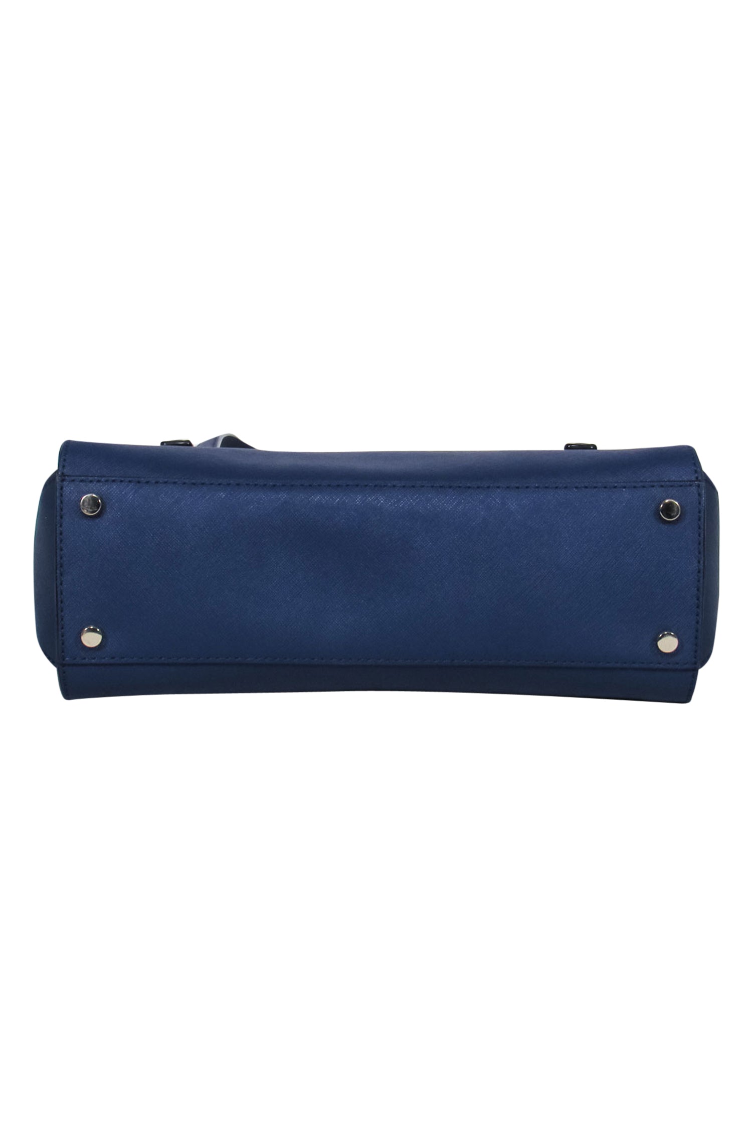 Kate Spade - Stunning Blue Textured Leather Flap Shoulder Bag