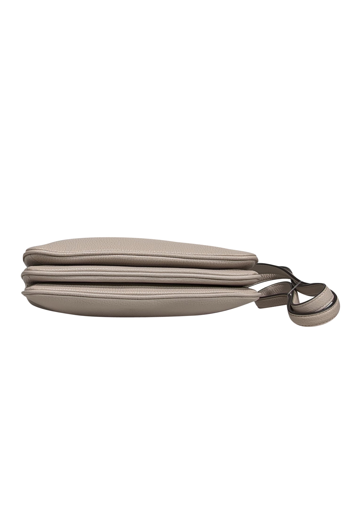 Kate Spade's Chic Beige & Cream Pebbled Leather Crossbody Bag
