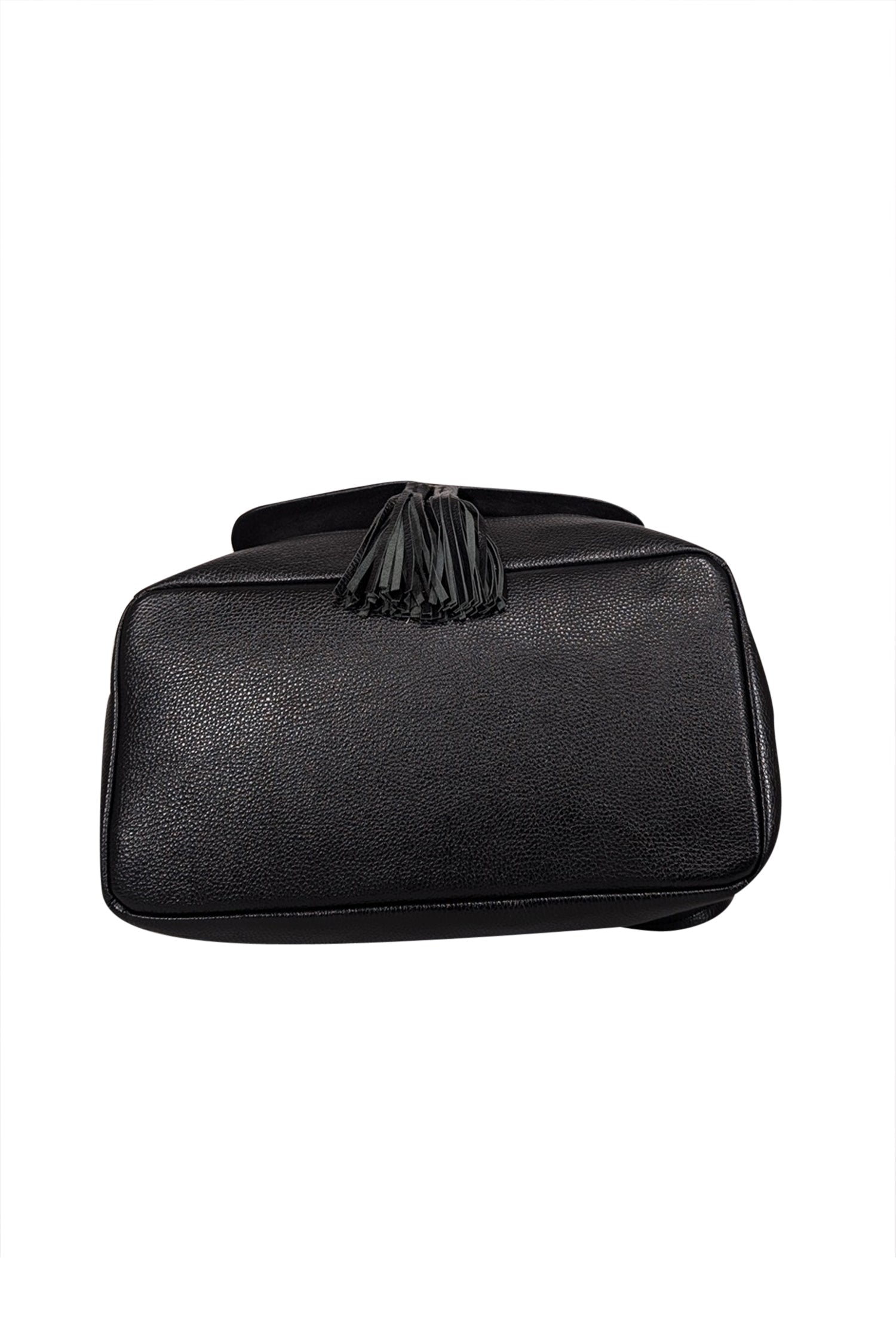 Valentino by Mario Valentino - Stunning Black Pebbled Leather Tote Bag