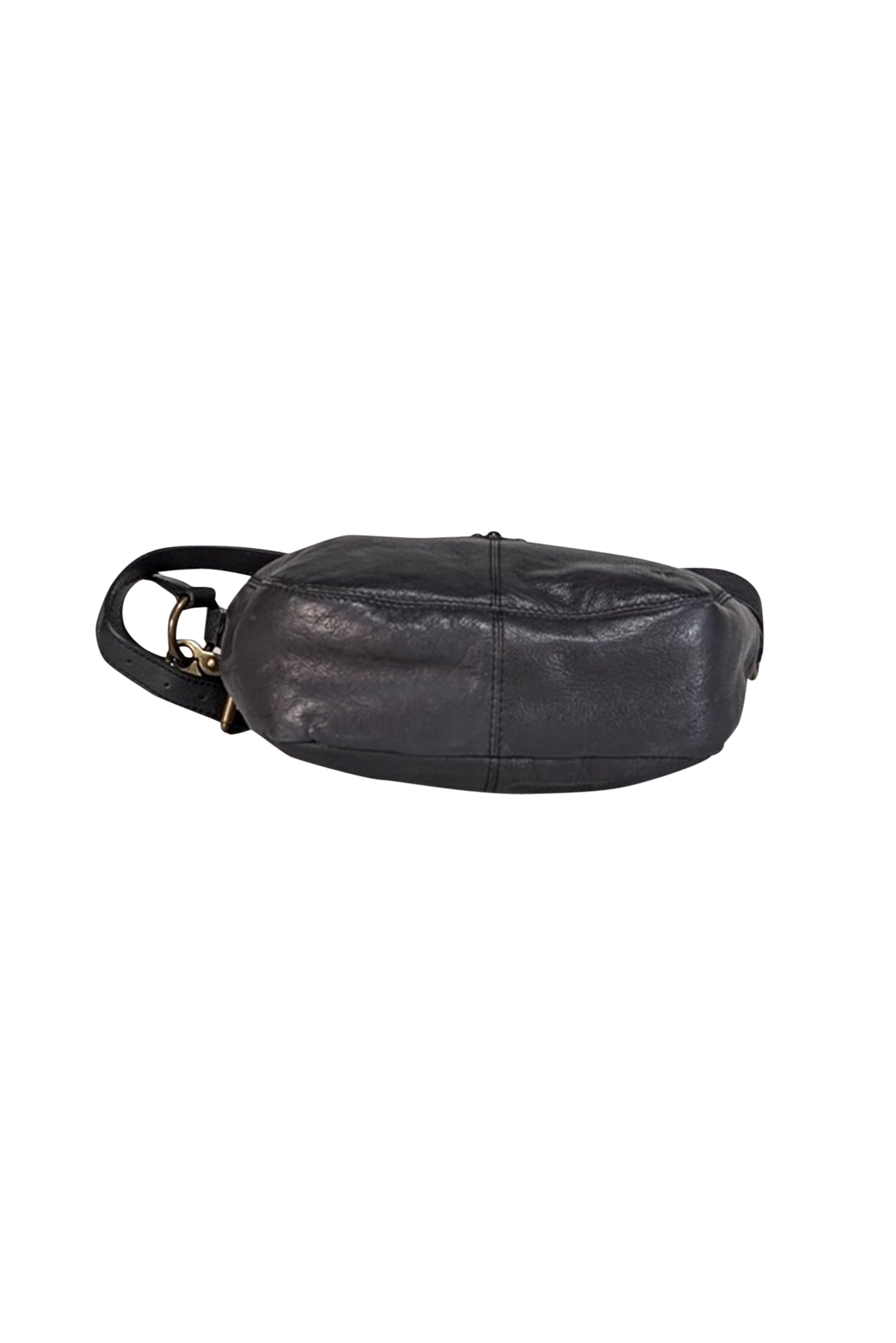 Frye - Stunning Black Leather Embellished Shoulder Bag