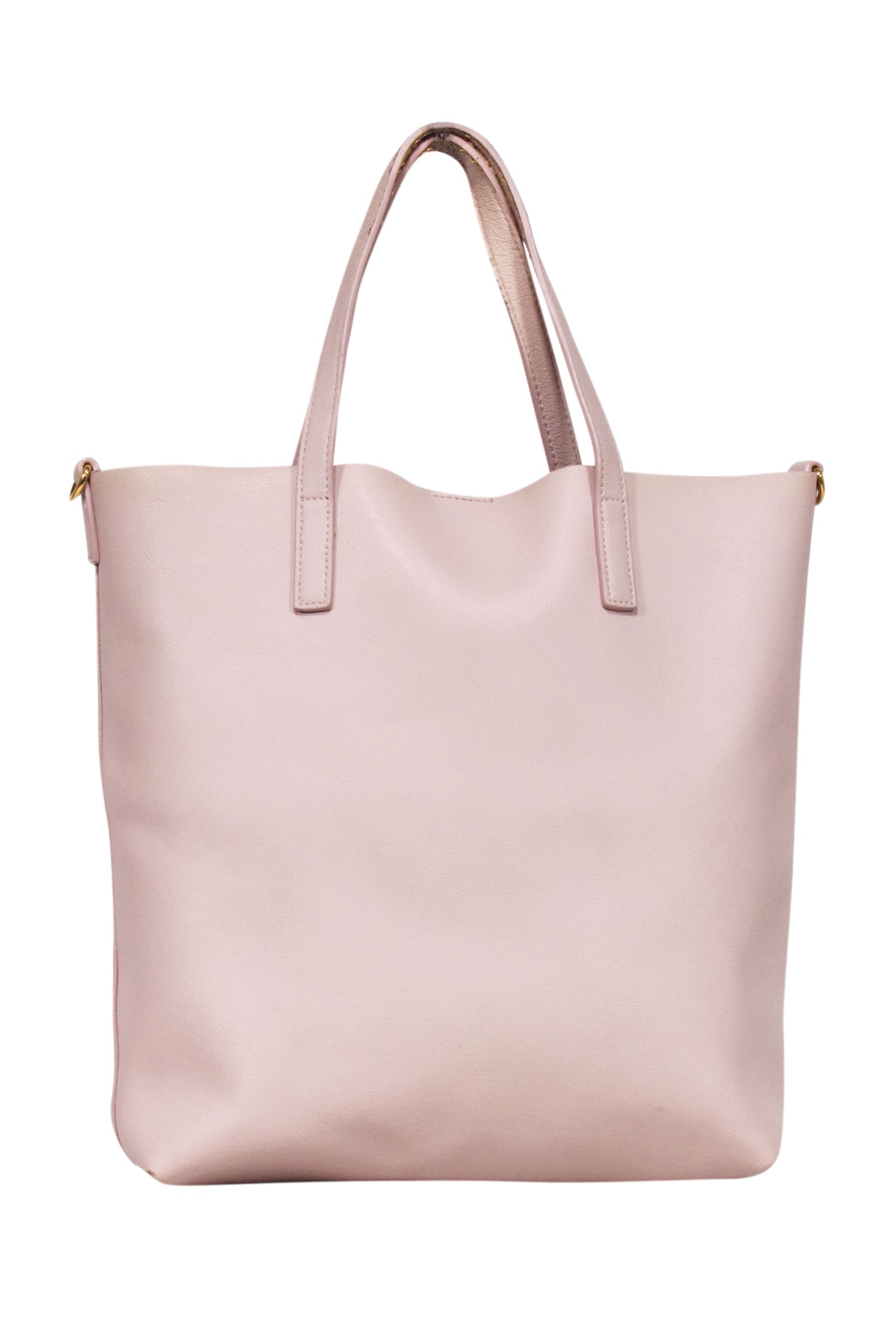 Yves Saint Laurent Blush Pink Leather Satchel: A Playful Office Essential