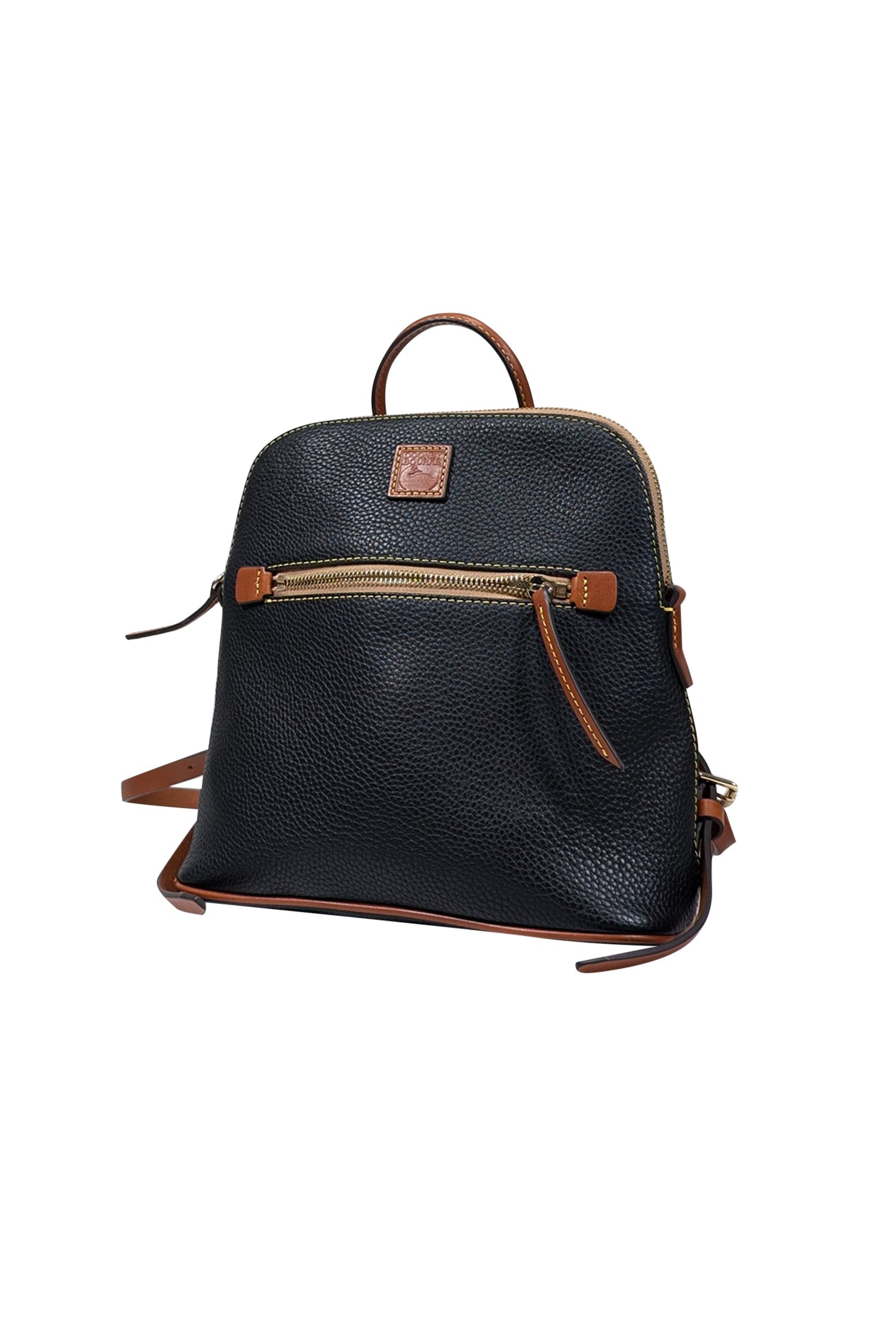 Dooney & Bourke - Stylish Black Leather Backpack for Fall