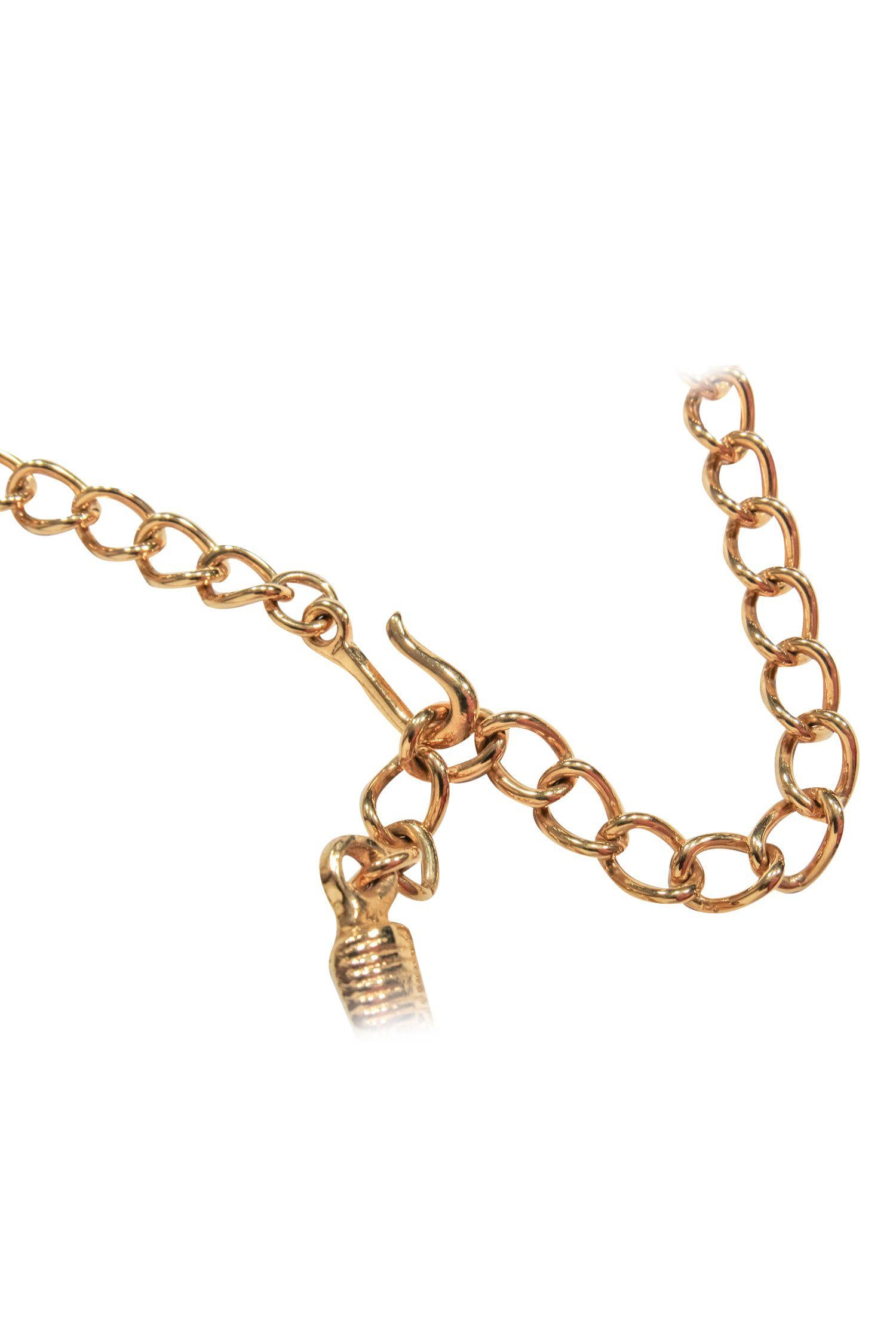 Kenneth Lane's Glittering Gold Layered Collar Choker Necklace