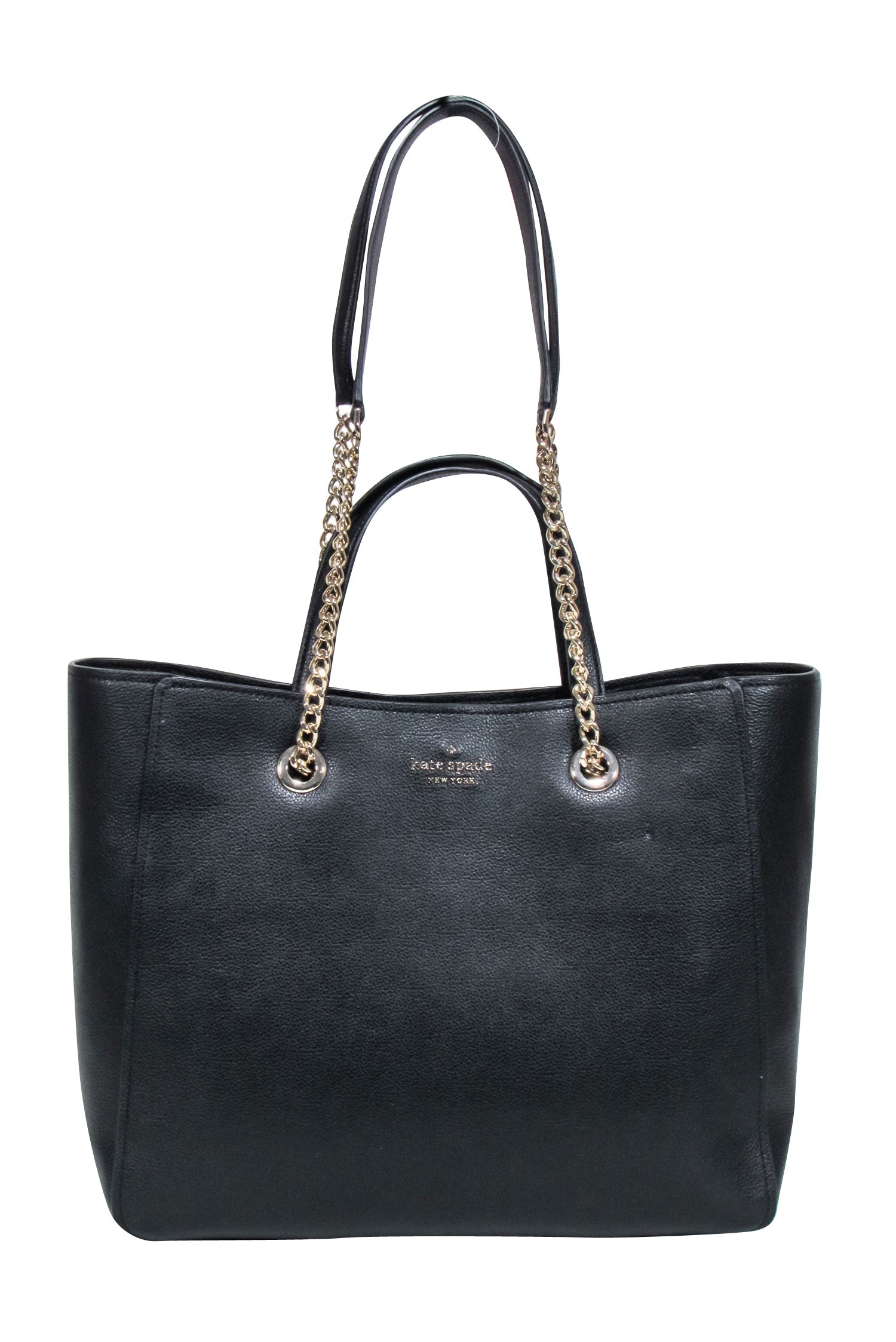 Kate Spade Black Pebbled Leather Tote Bag - A Stunning Office Essential