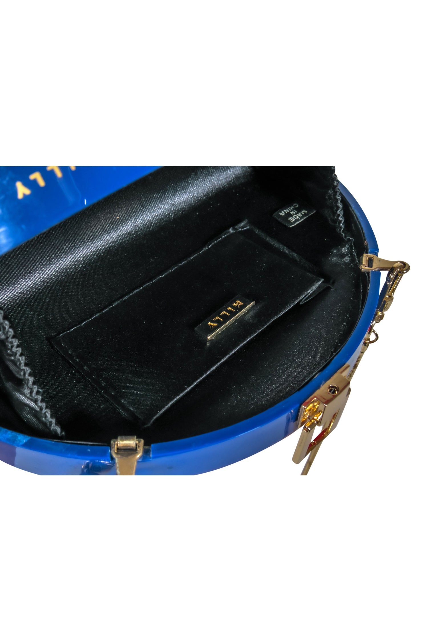 Milly's Stunning Rainbow Hard-Sided Convertible Latched Crossbody