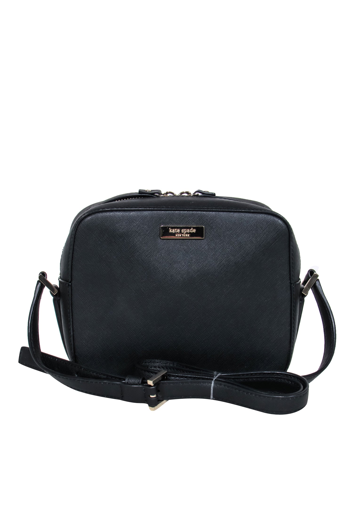 Kate Spade Black Leather Camera Crossbody Bag - The Ultimate Fashion Companion