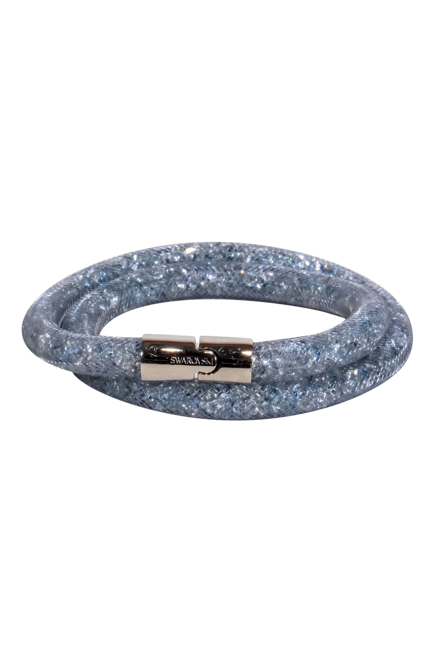 Swarovski Grey 'Stardust' Double Wrap Bracelet - A Sparkling Delight