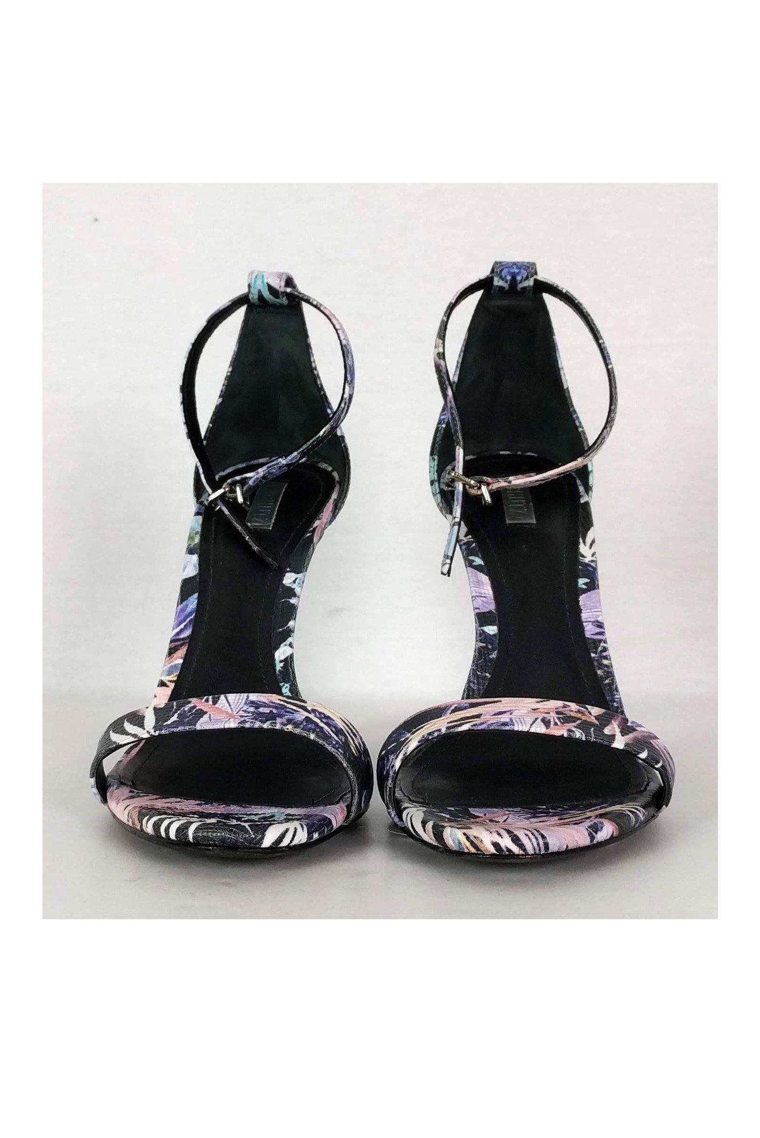 Schutz Olimpia Tropical High Heel Sandals - Size 8.5, A Must-Have!