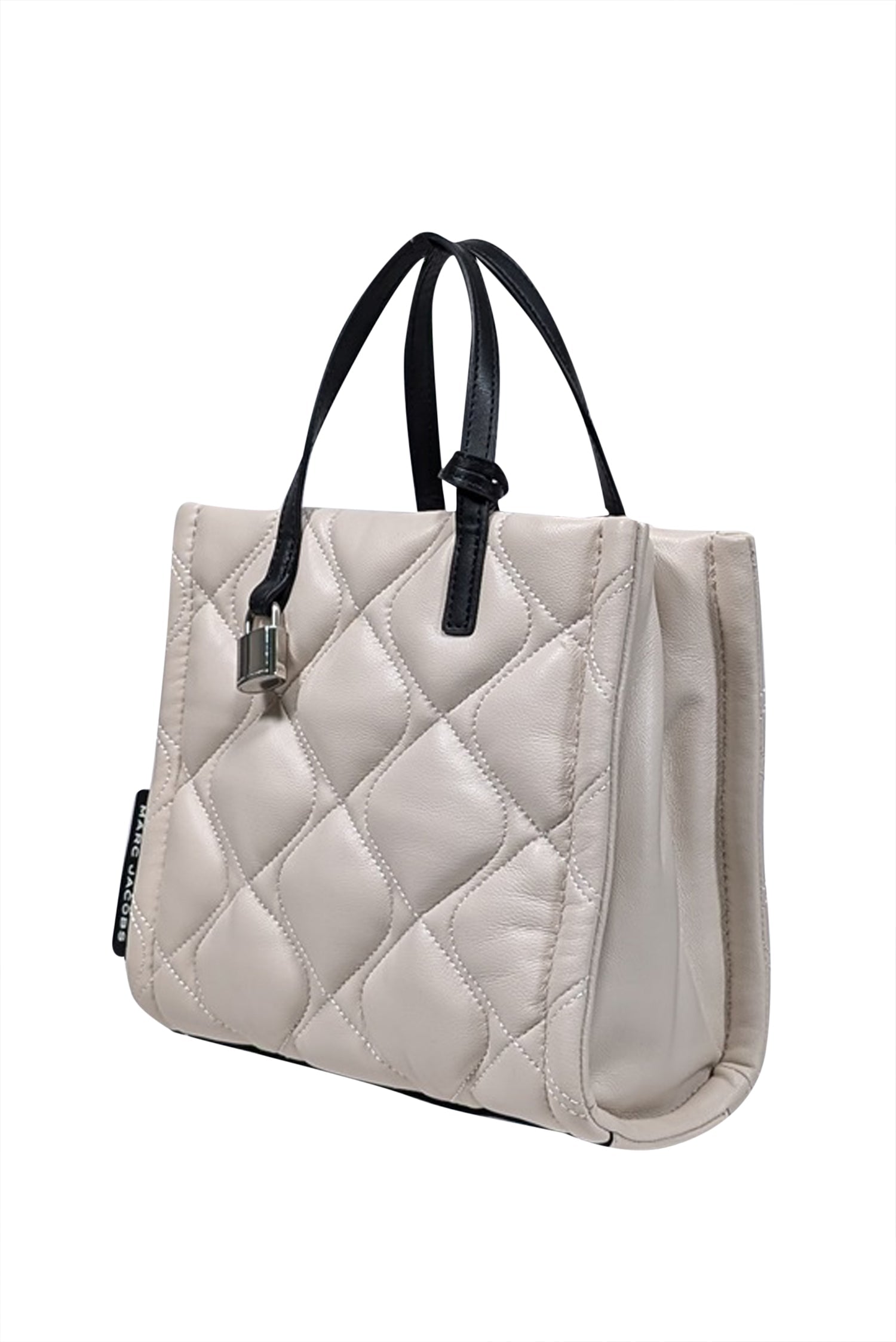 Marc Jacobs Cream Quilted Leather Crossbody Bag - A Chic Fashion Essential