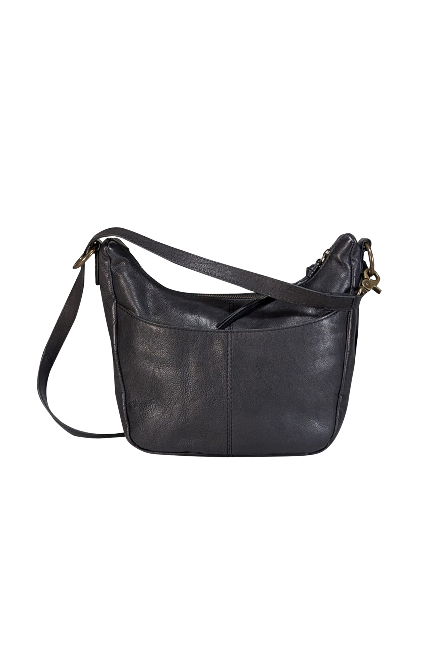 Frye - Stunning Black Leather Embellished Shoulder Bag