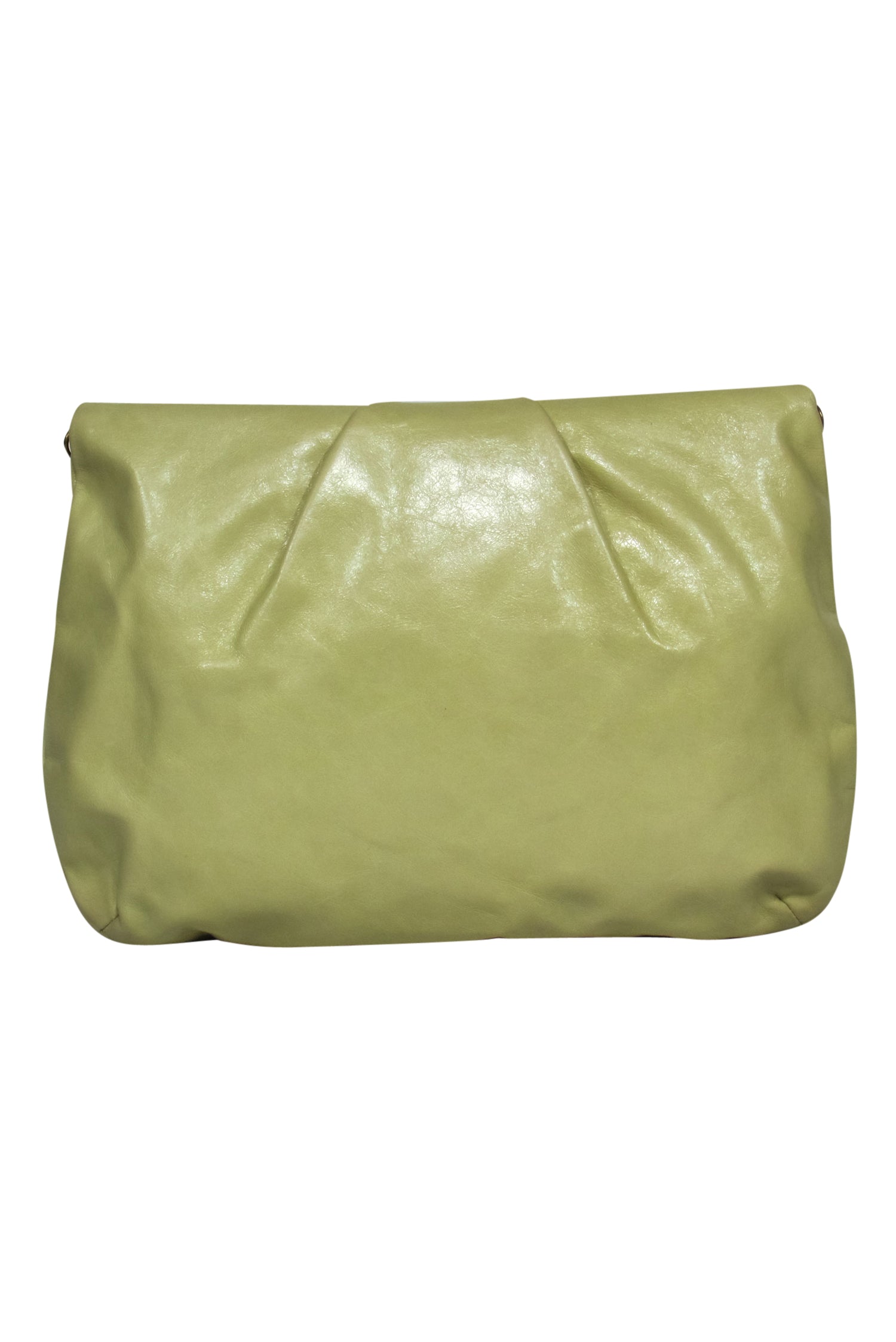 Hobo International - Charming Pale Green Convertible Leather Crossbody Bag with Ring Handles