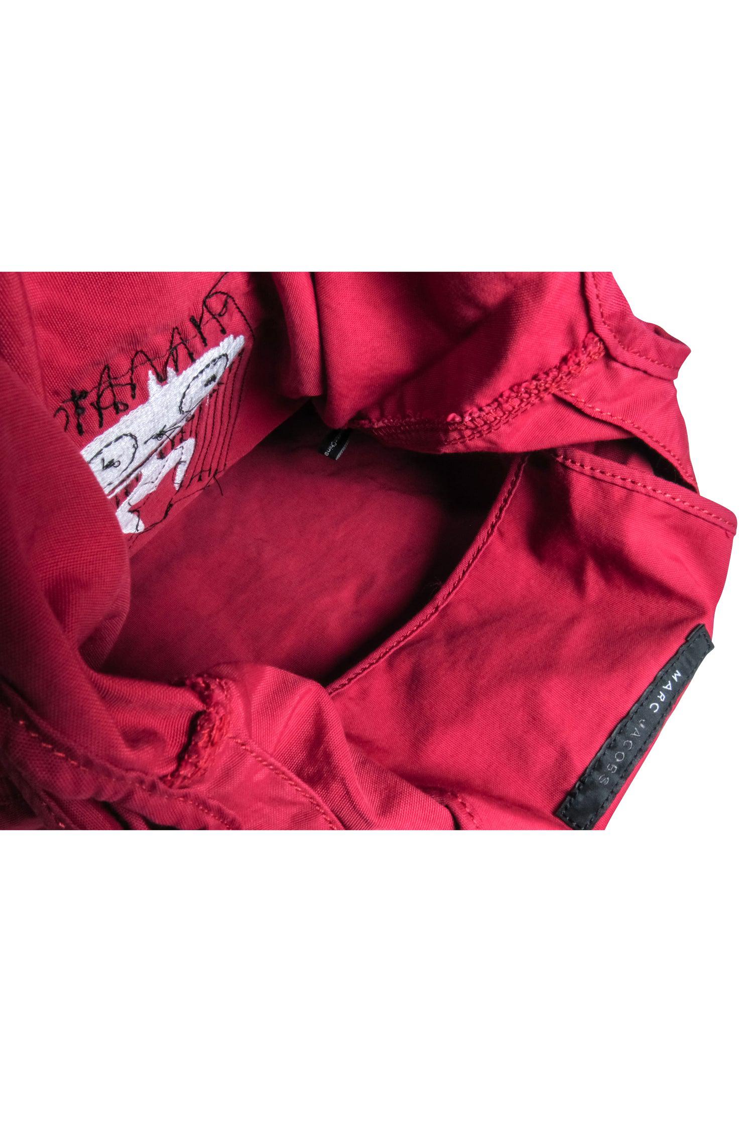 Marc Jacobs - Stunning Red Fabric Miss Marc Shoulder Bag