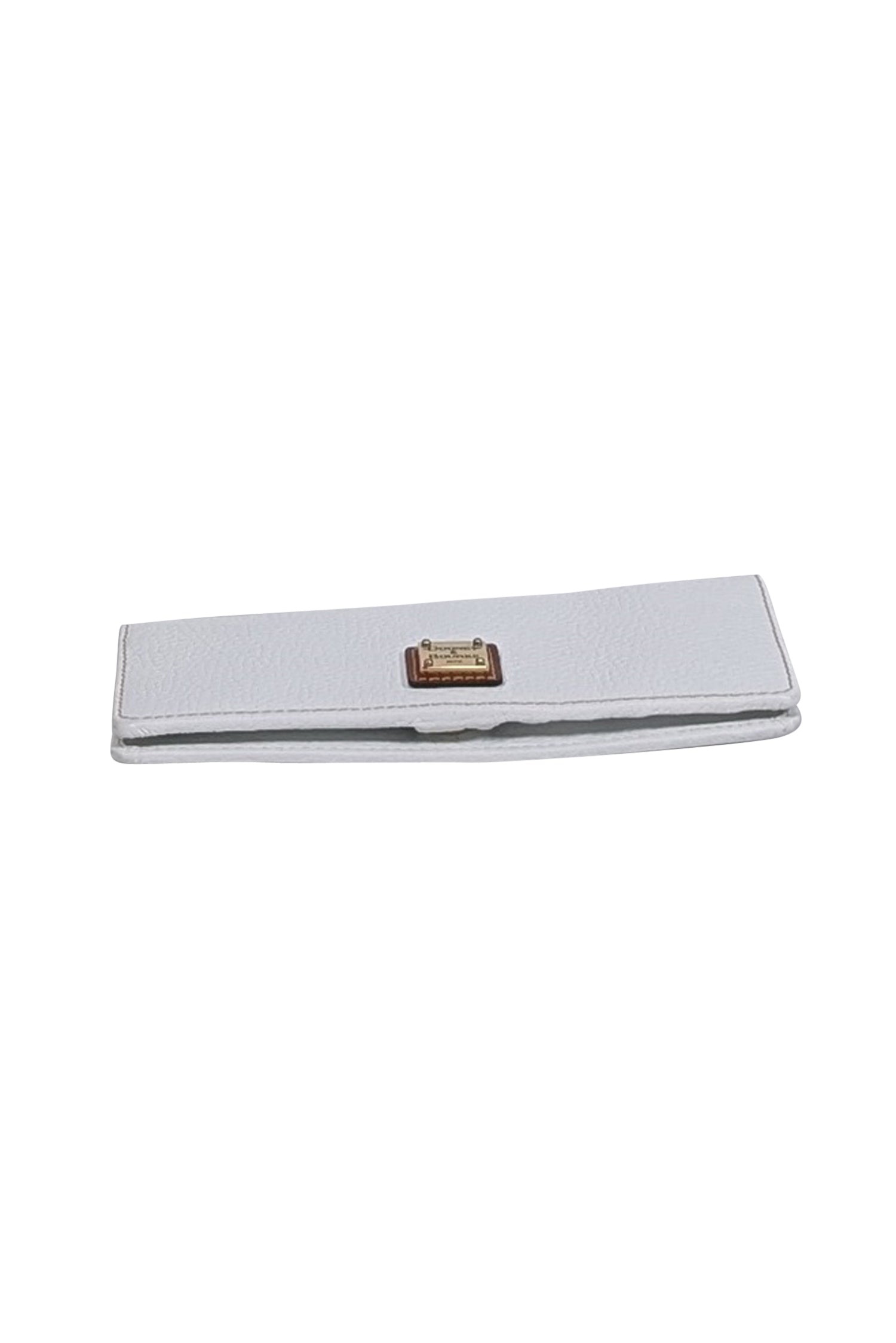 Dooney & Bourke - Stunning White Pebble Grain Slim Leather Wallet