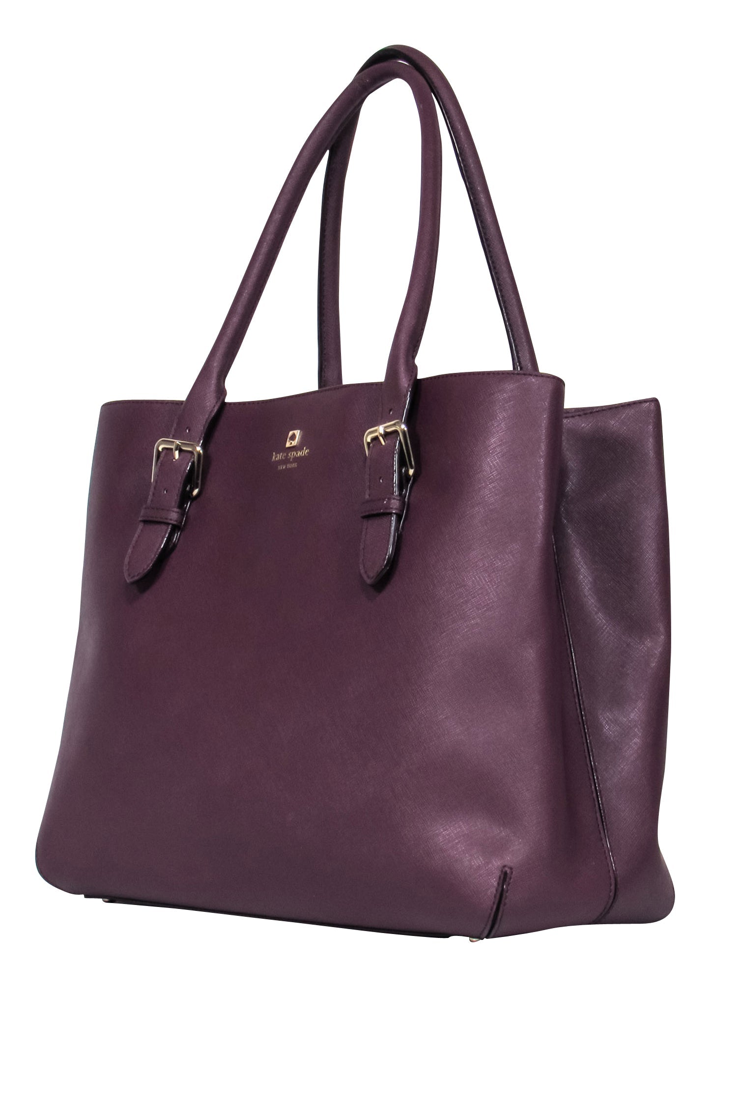 Kate Spade - Stunning Plum Saffiano Leather Tote
