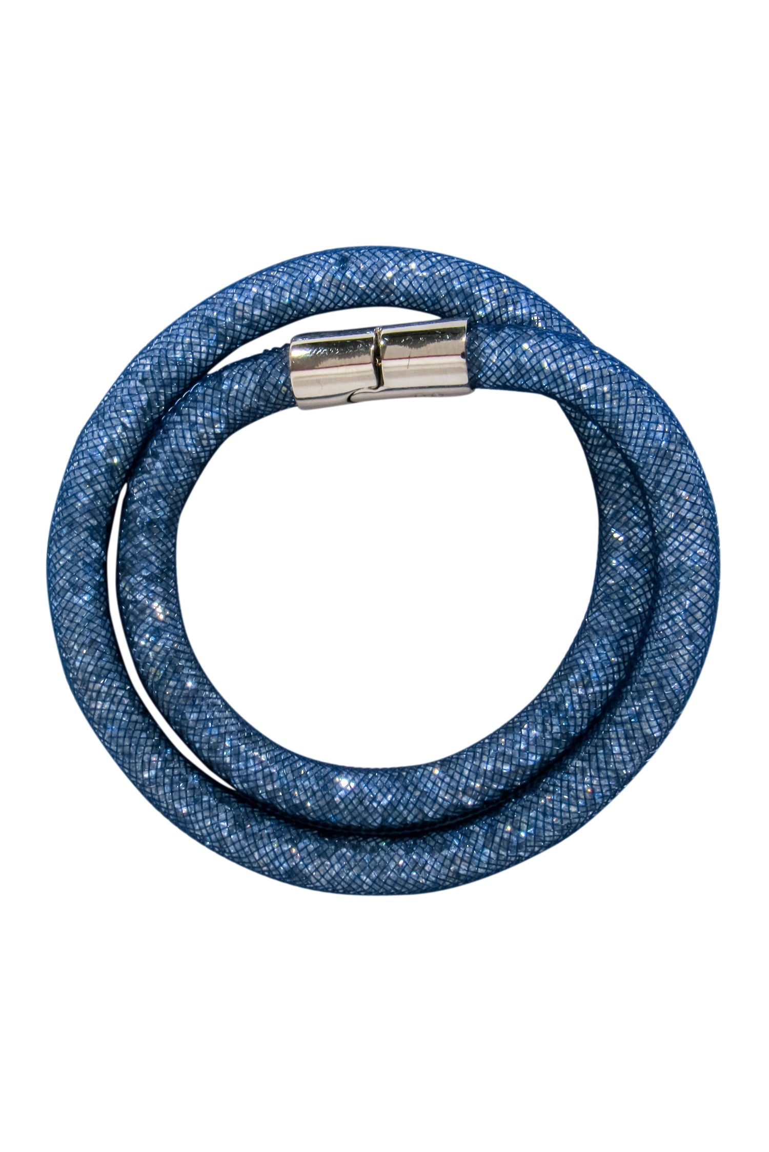 Swarovski Blue 'Stardust' Double Wrap Bracelet - A Dazzling Accessory