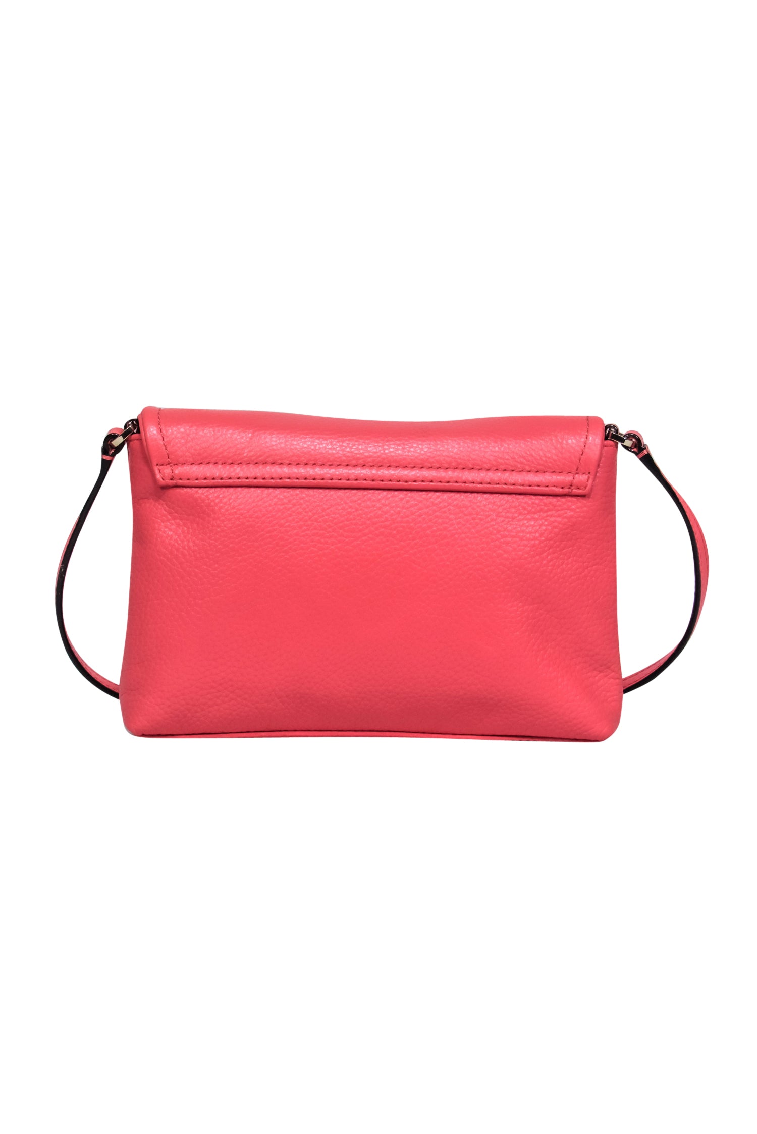 Kate Spade Pink Leather Fold - Over Crossbody Purse: A Fashion Must - Have