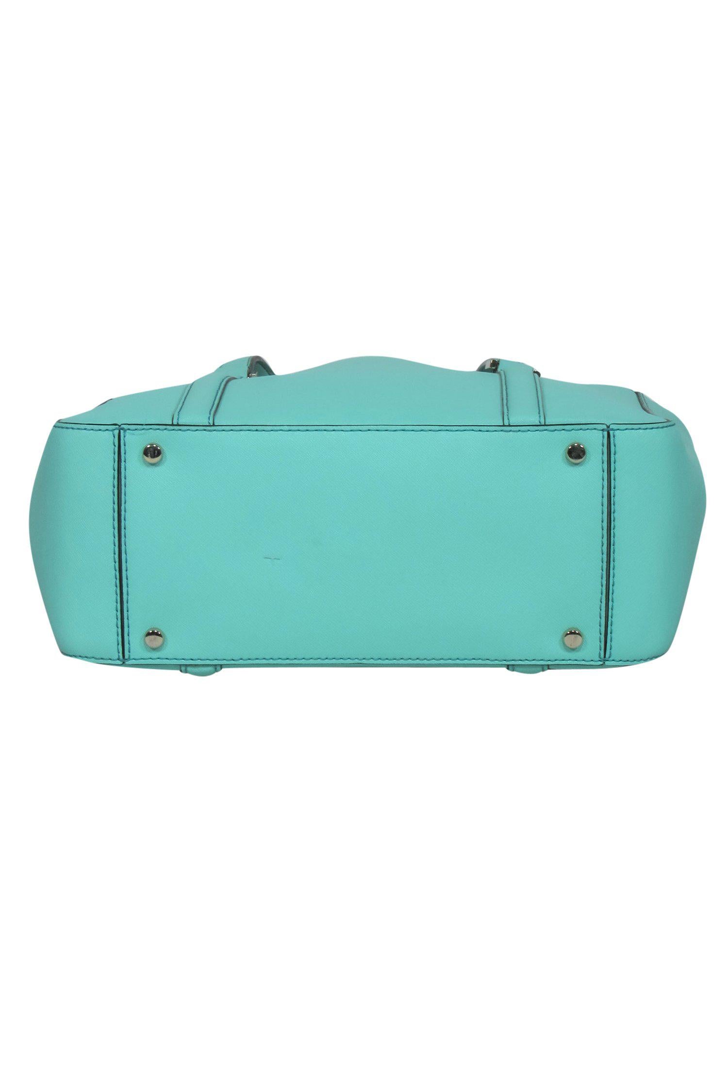 Kate Spade Mint Textured Leather Satchel - A Stylish Essential