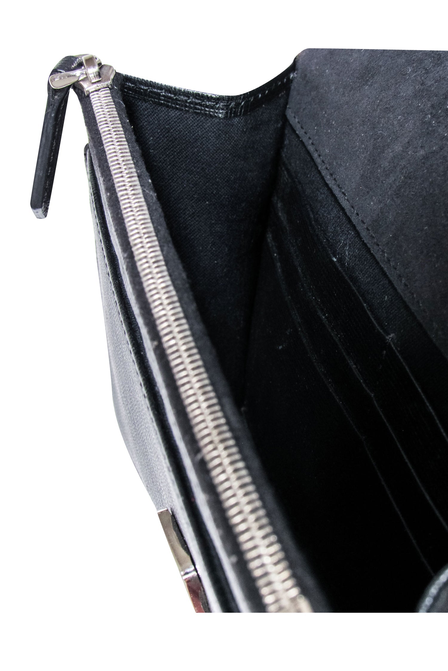 Fendi - Stunning Black Saffiano Leather Studded Karlito Bag