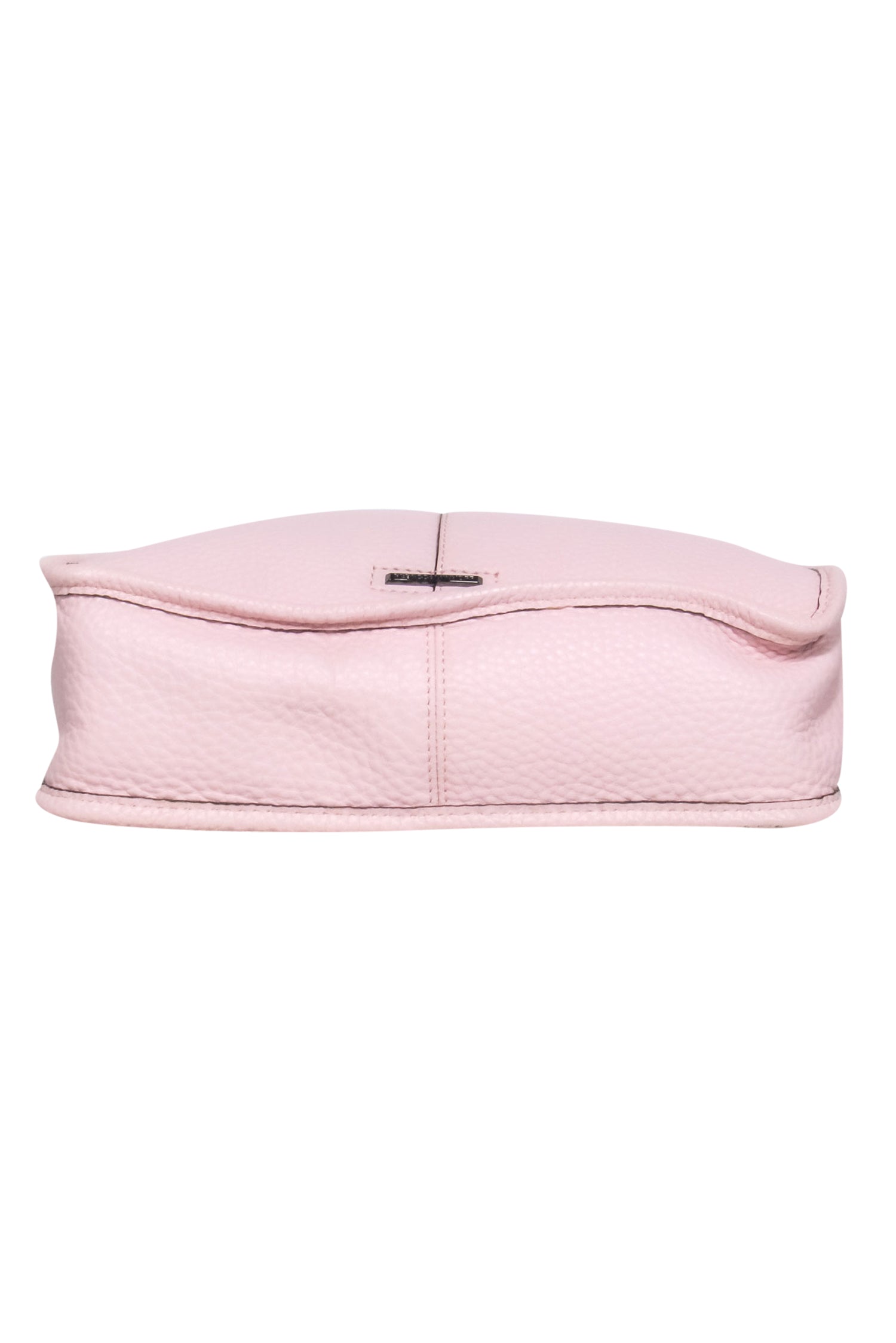 Rebecca Minkoff's Chic Pink Studded Pebbled Leather Shoulder Bag