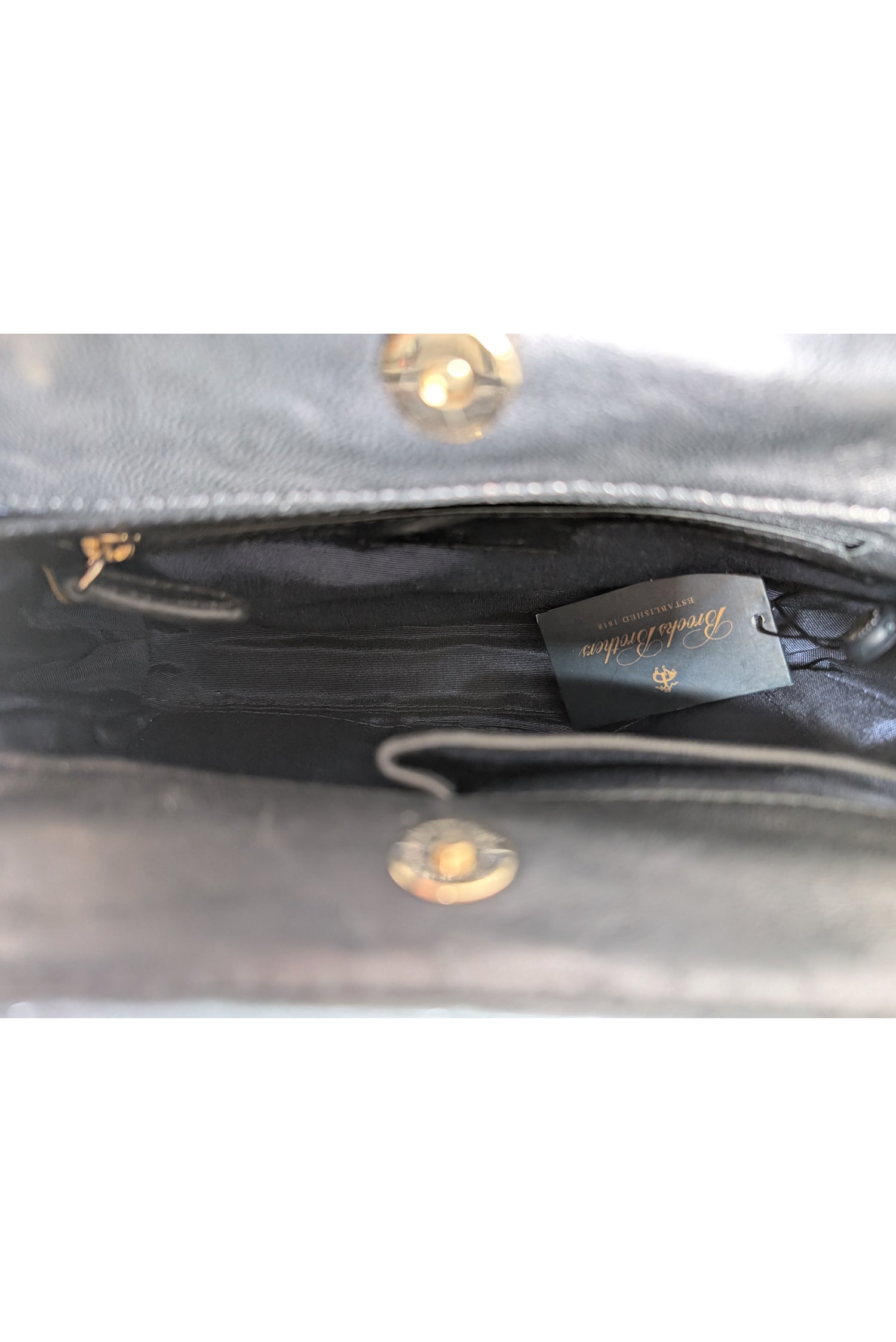 Brooks Brothers Black Calf Hair Chain Strap: The Epitome of Chic Handbag
