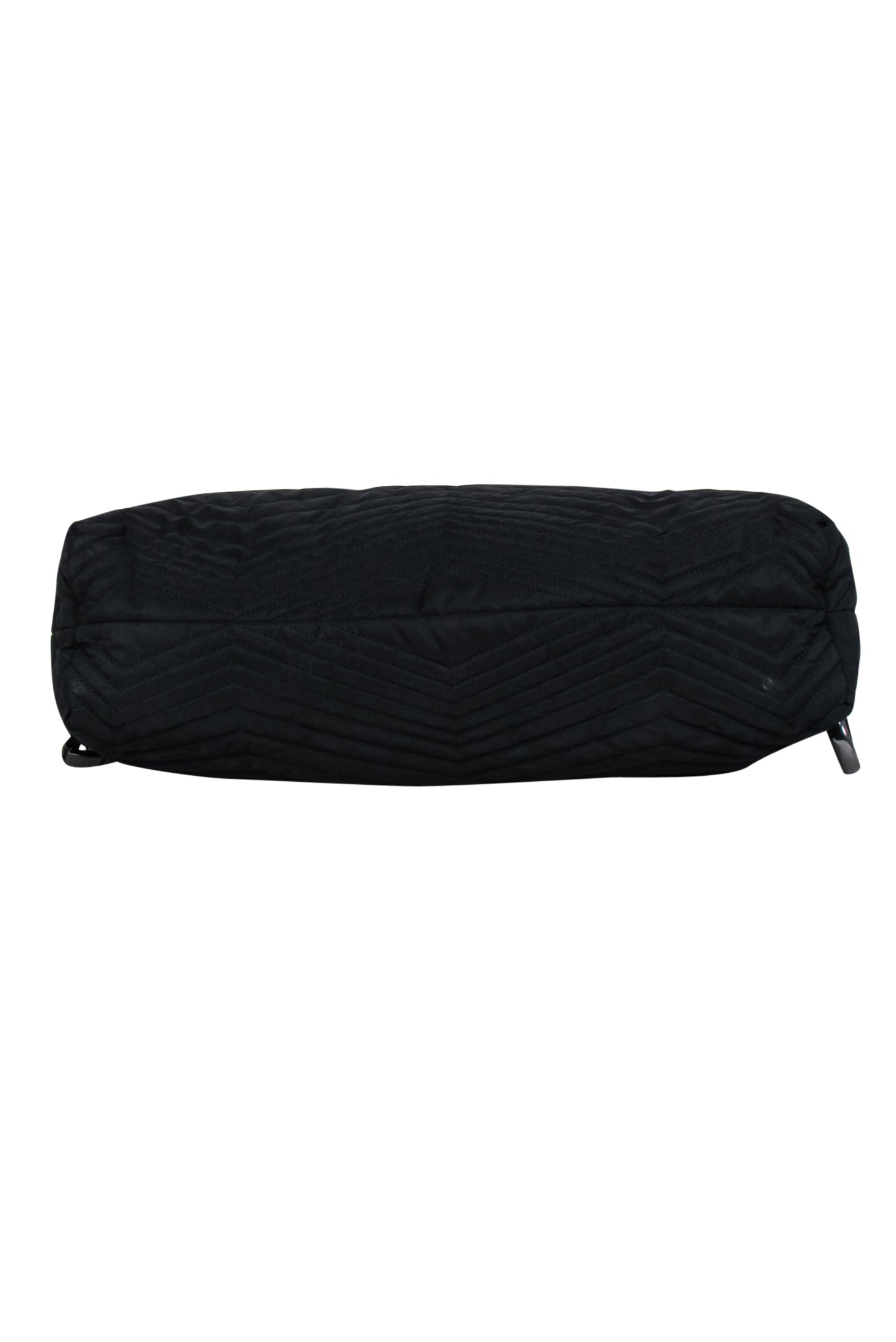 Stuart Weitzman Black Quilted Puffer Tote: The Chain - Strapped Glamour Piece