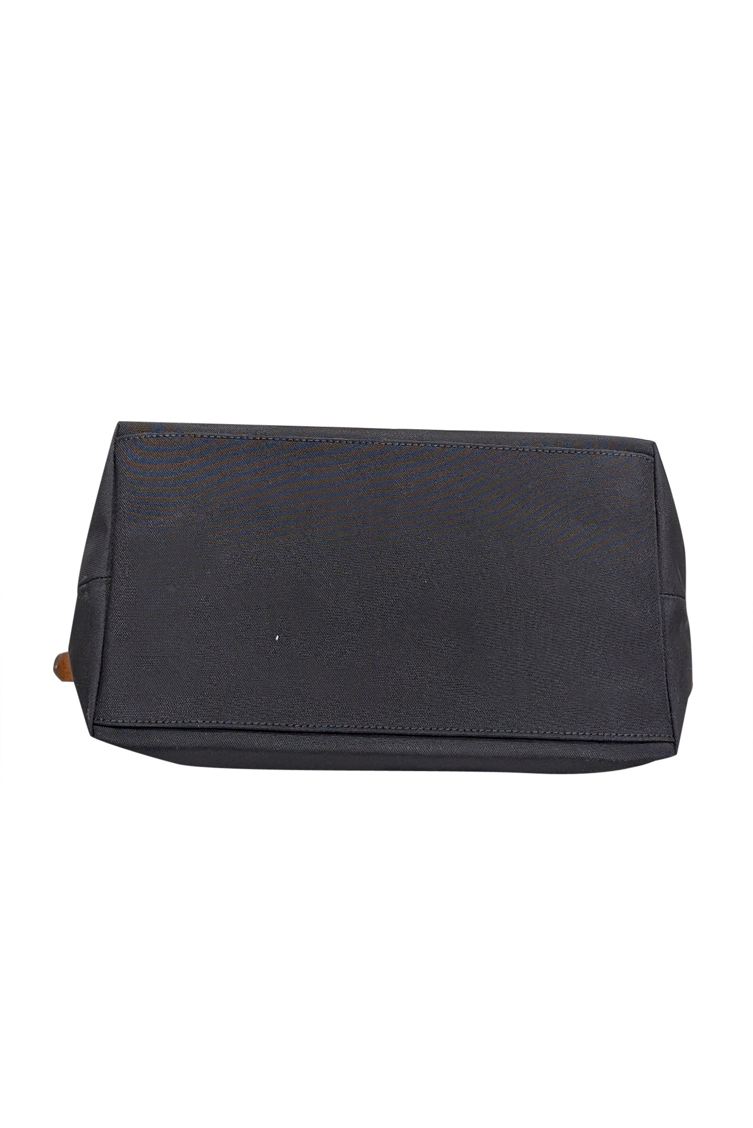 Dooney & Bourke - Stylish Black Canvas Shoulder Bag with Leather Accents