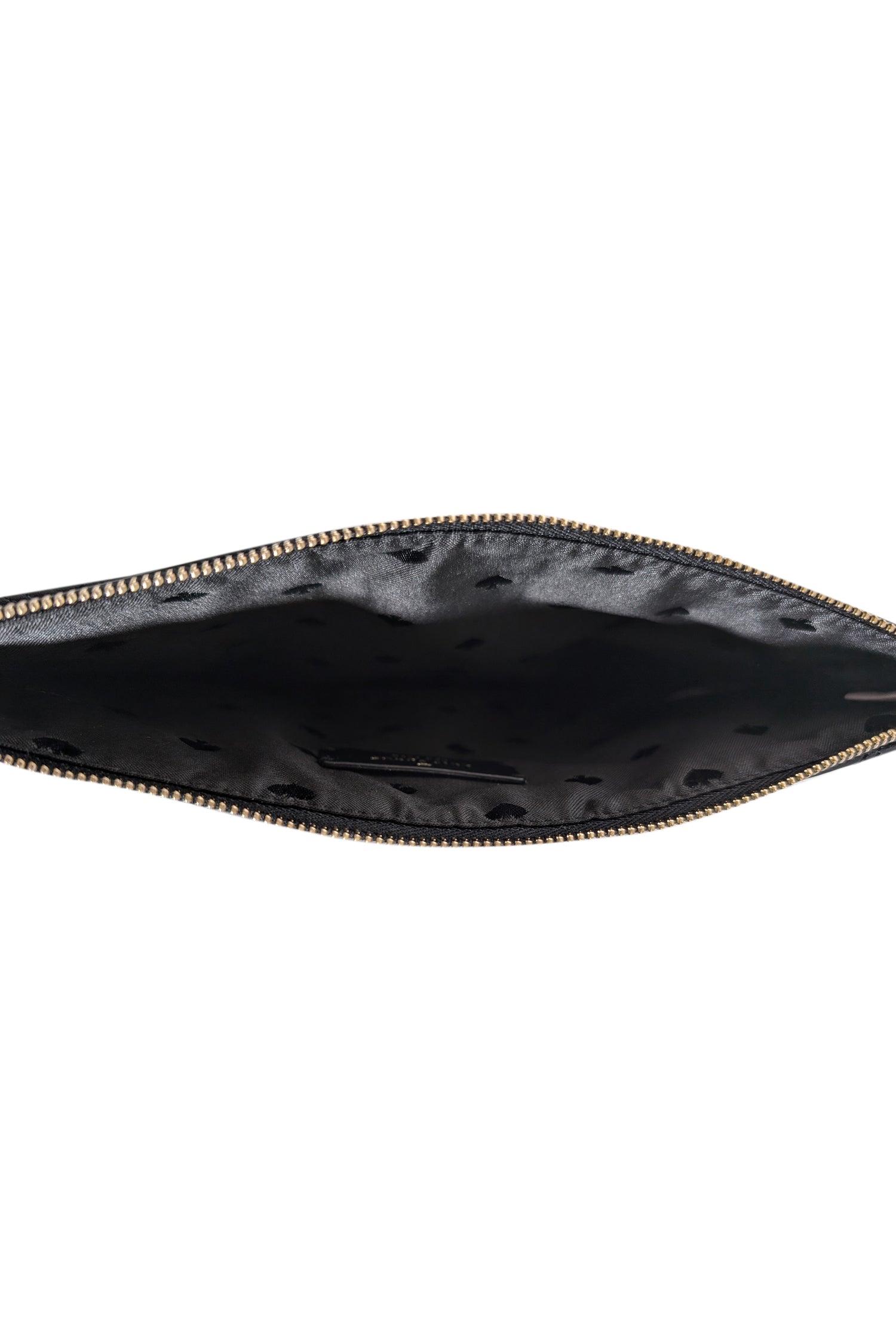 Kate Spade's Stunning Black Quilted Leather Natalia Large Zip Pouch
