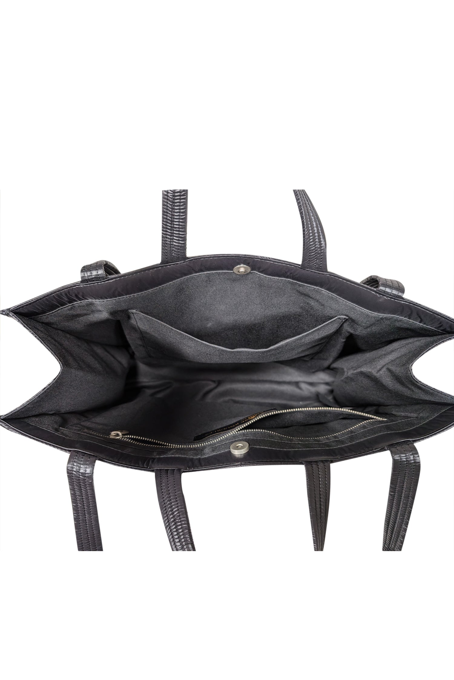 Telfar x Moose Knuckles - Stunning Black Quilted Large Shopper Tote