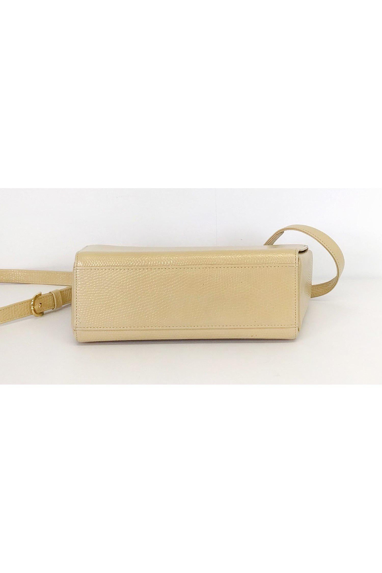 Emanuel Ungaro - Stunning Cream Structured Handbag