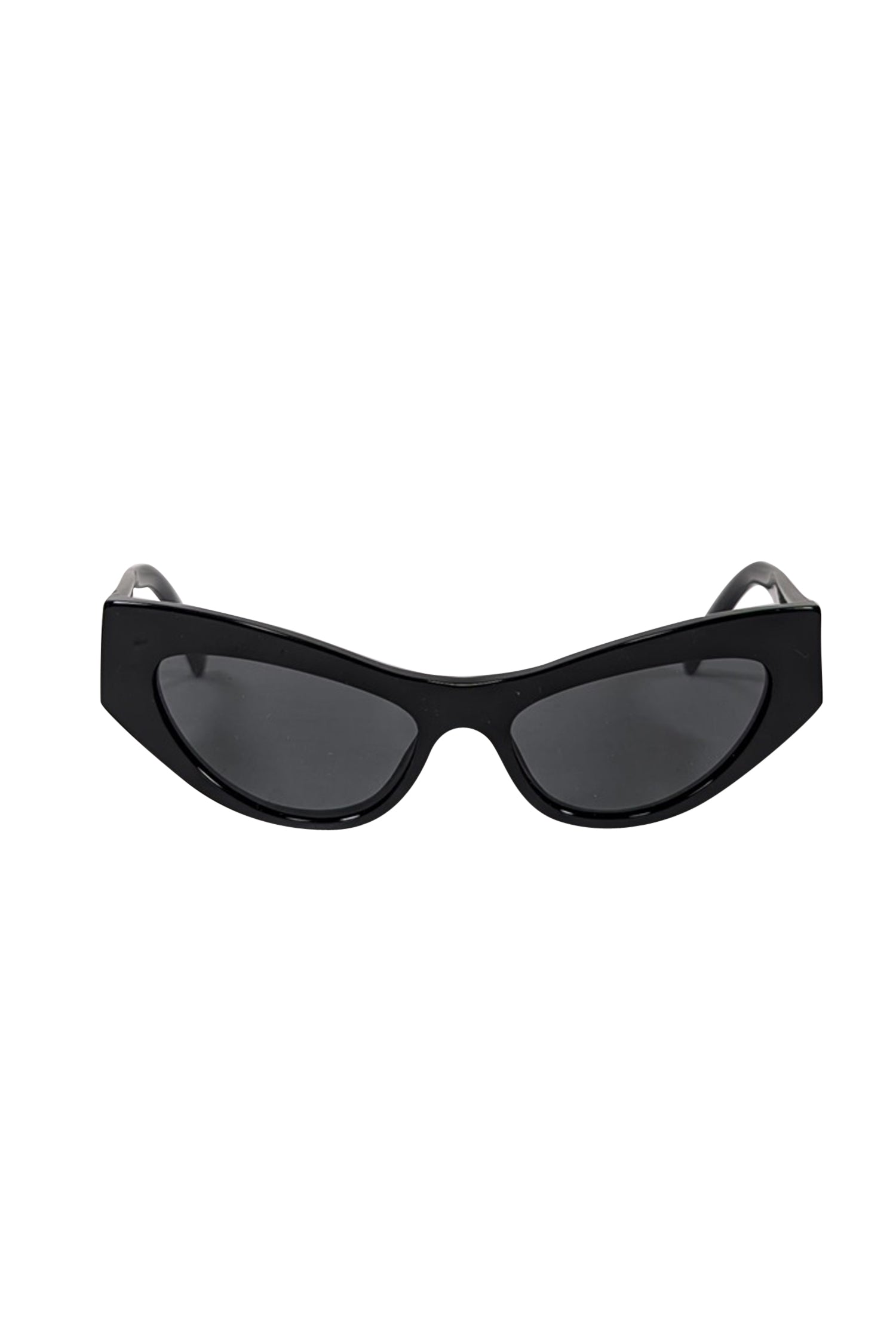 Dolce & Gabbana Black Slim Cat Eye Sunglasses: A Style Sensation