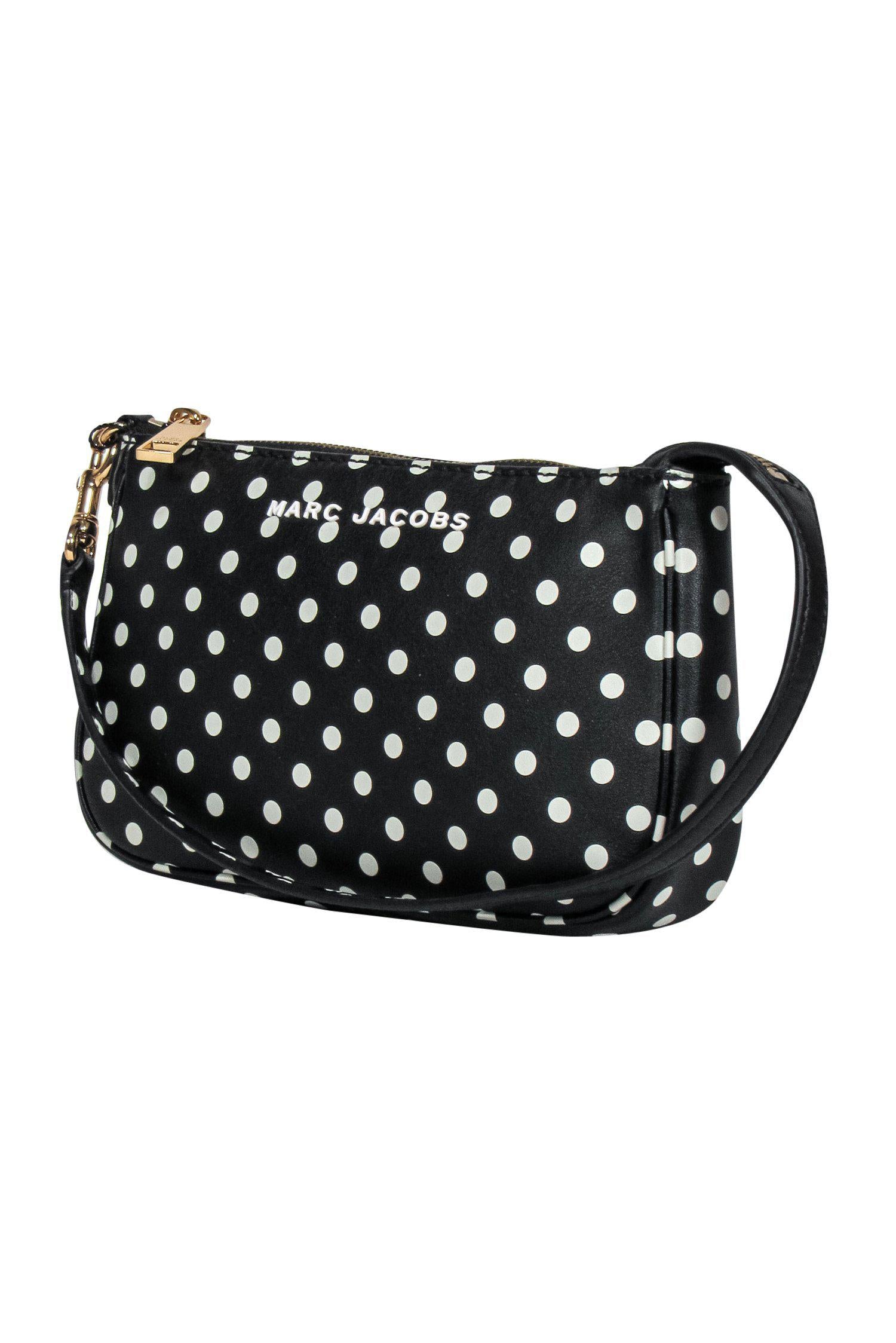 Marc Jacobs - Stunning Black & White Polka Dot Mini Handbag