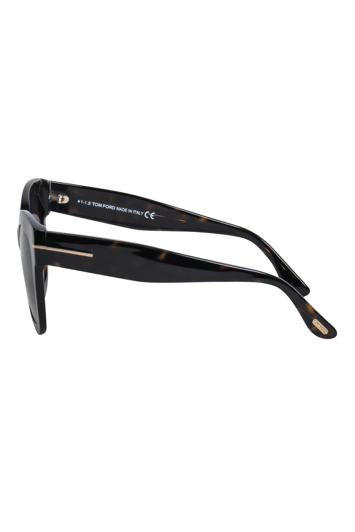 Tom Ford's Stunning Brown Tortoise Shell Oversized Beatrix Square Sunglasses
