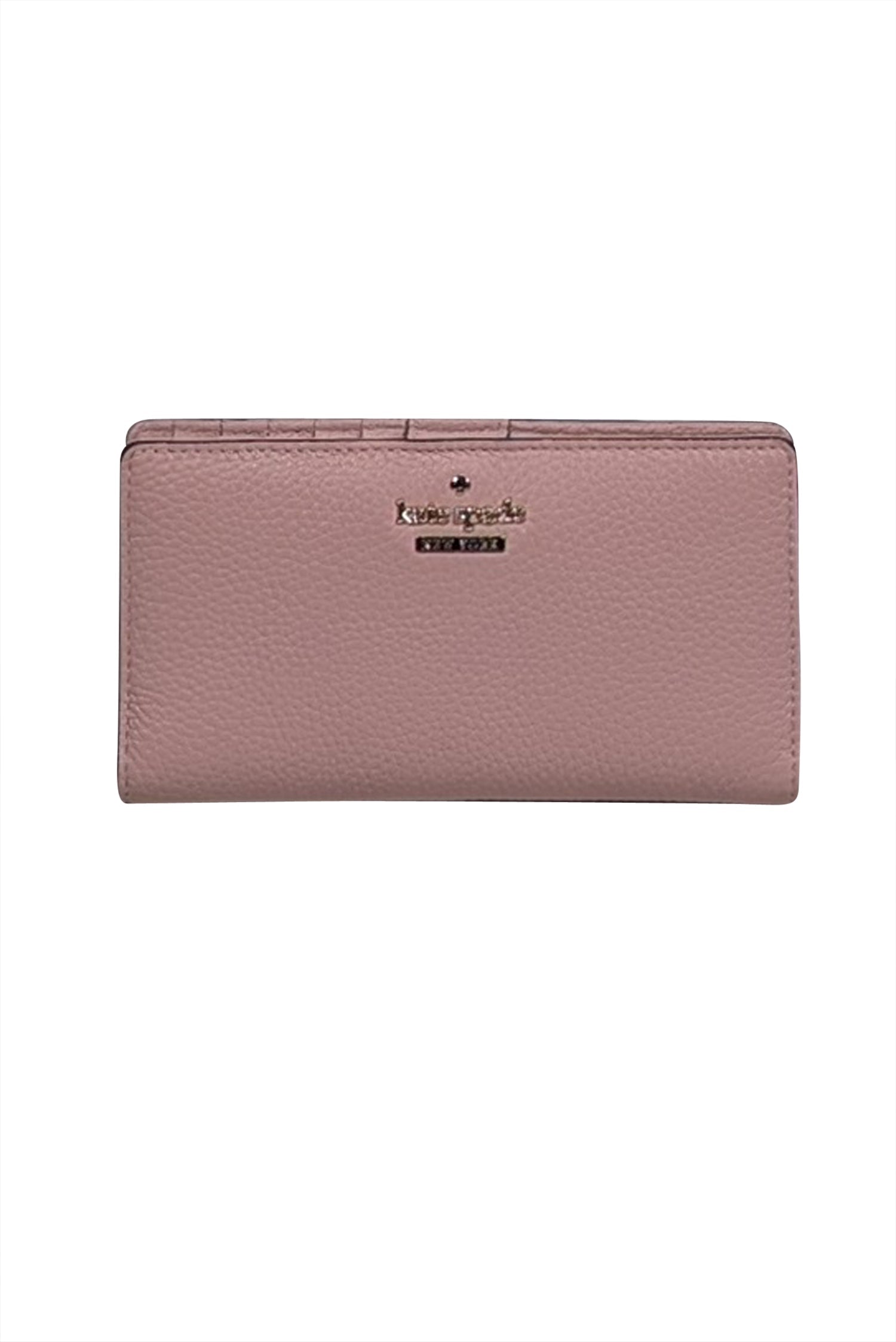 Kate Spade - Gorgeous Light Pink Pebbled Leather Bifold Wallet