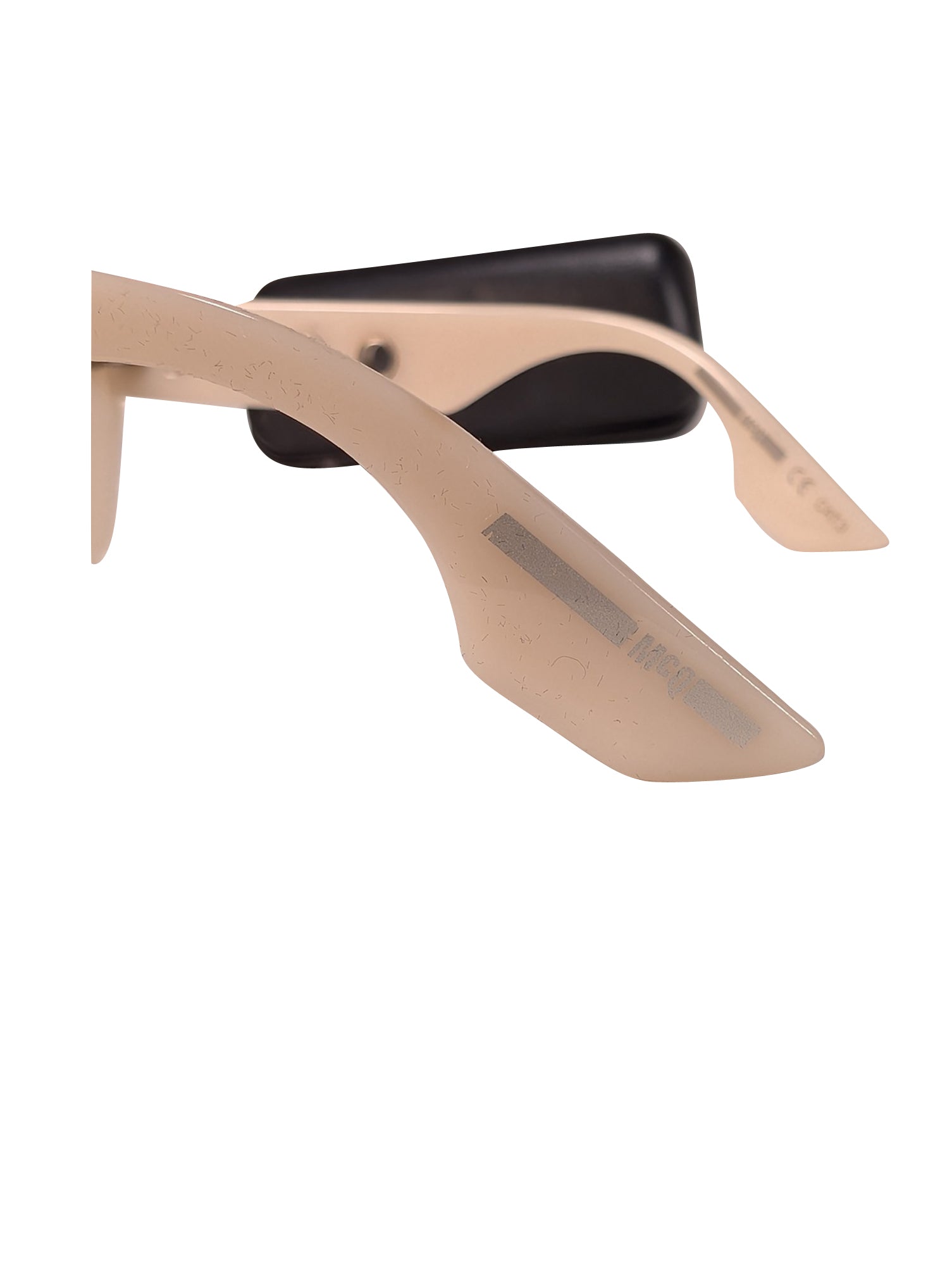 Alexander McQueen White Cat Eye Square Sunglasses - Unleash Your Inner Rebel!