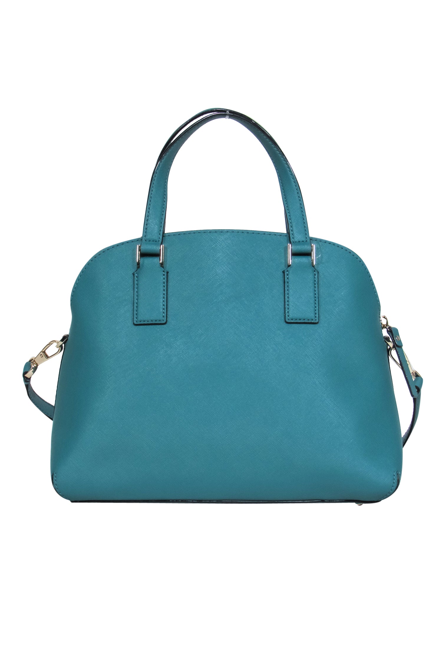 Kate Spade Aqua Green Textured Leather Cameron Street Convertible Handbag - A Fashion Must-Have