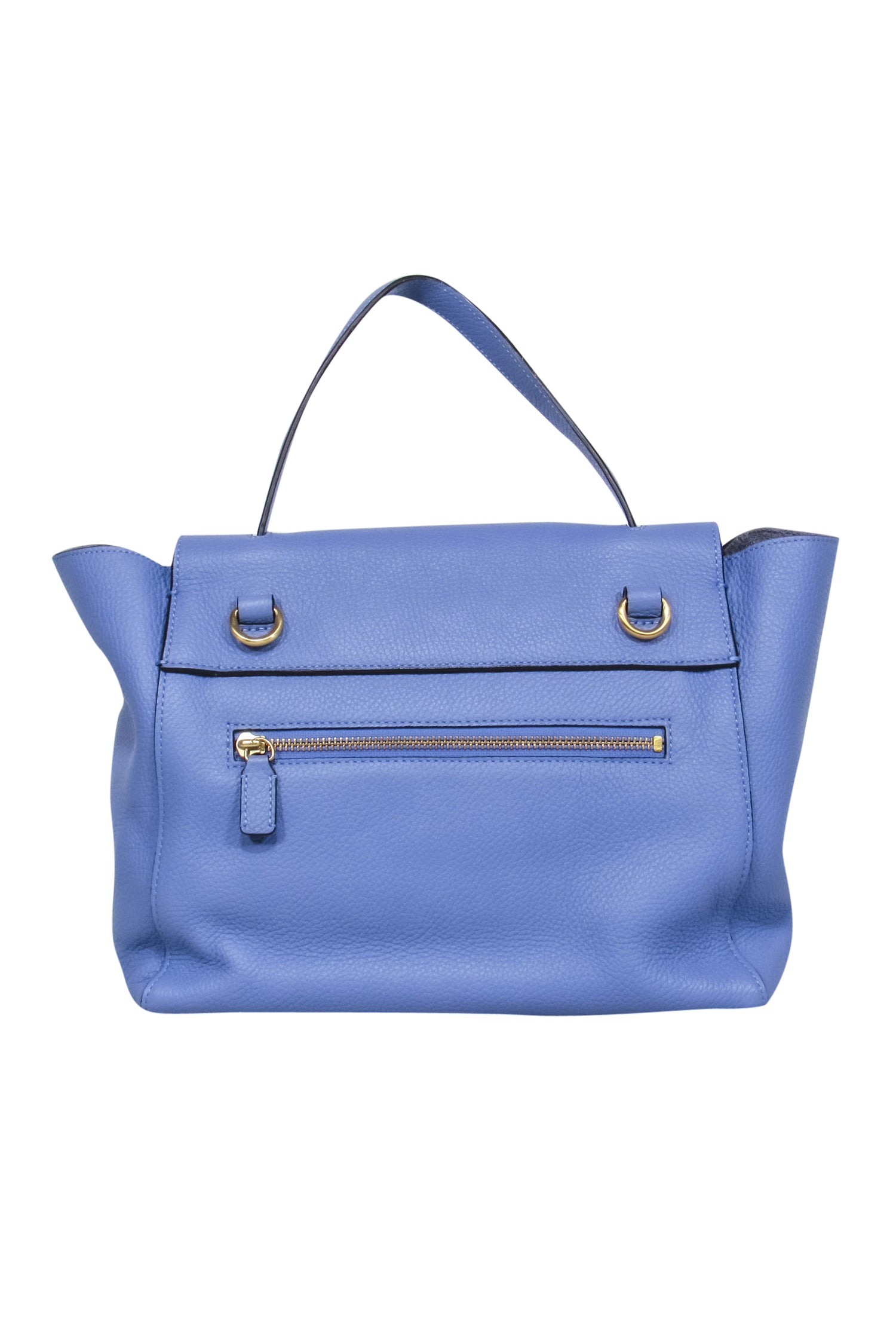 Annabel Ingall Periwinkle Leather Convertible Satchel - A Fashion Must-Have!