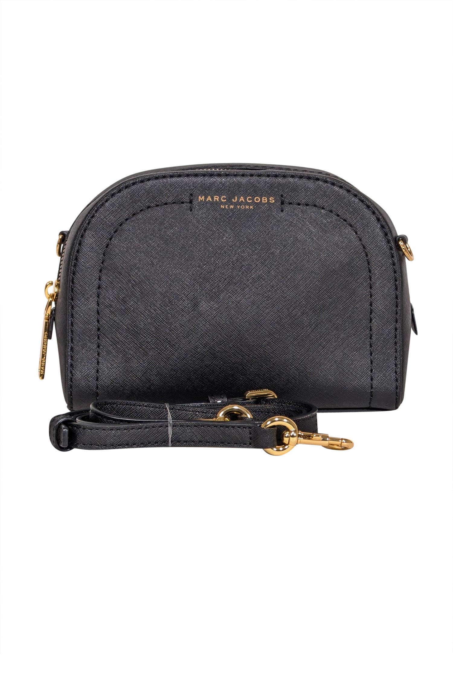 Marc Jacobs Black Saffiano Leather Crossbody Bag - Elevate Your Style!