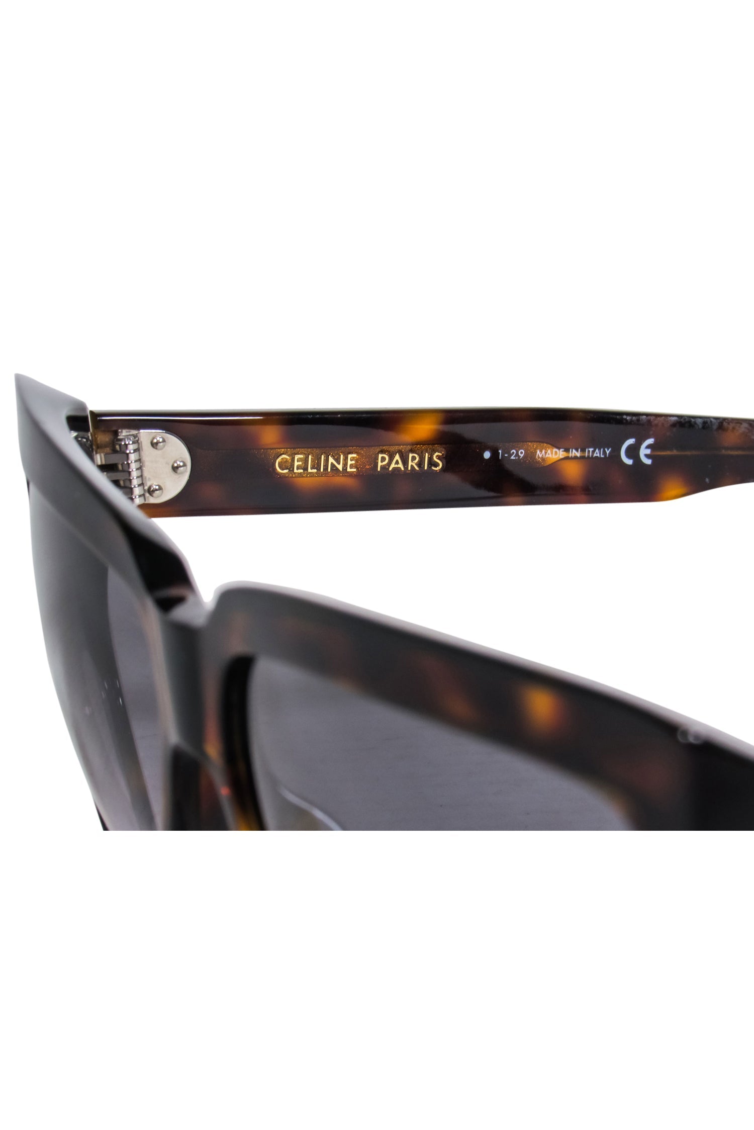 Celine Brown Tortoise Square Sunglasses: Effortlessly Stylish!