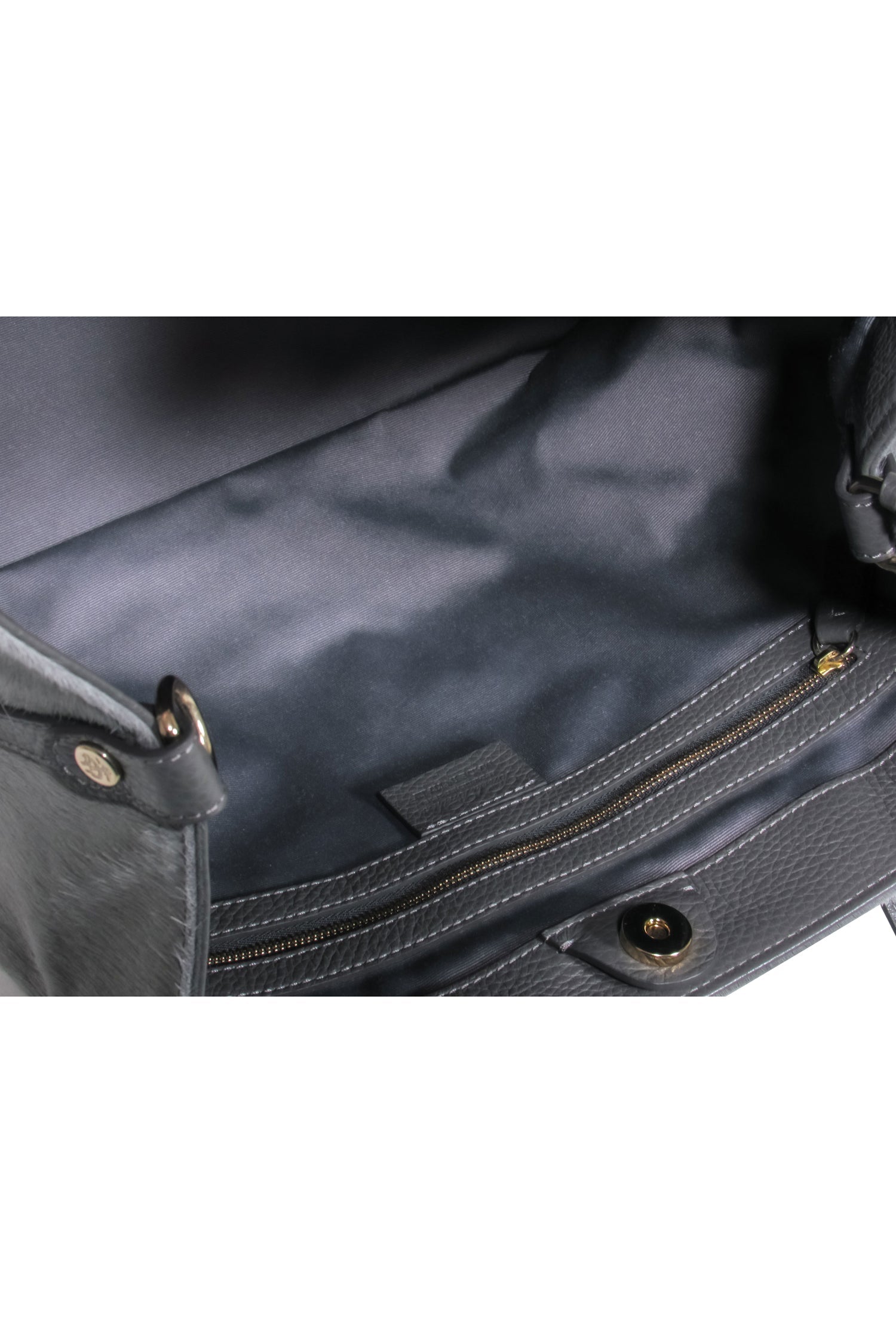 Brooks Brothers Grey Calf Hair Fashion Tote - A Must - Have Accessory
