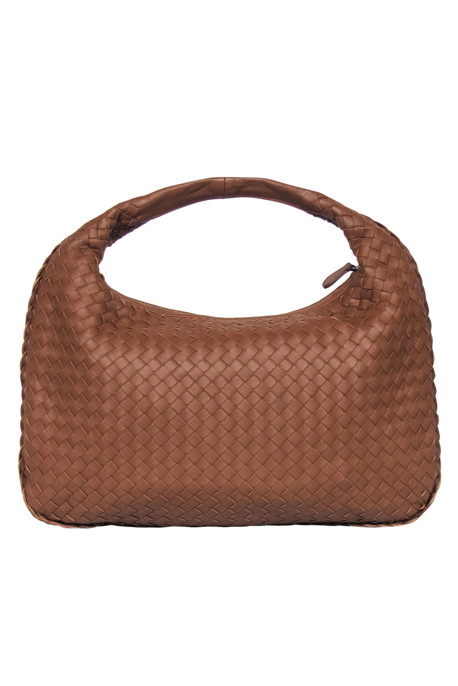 Bottega Veneta Brown Woven Leather Hobo Bag - A Timeless Bohemian Essential