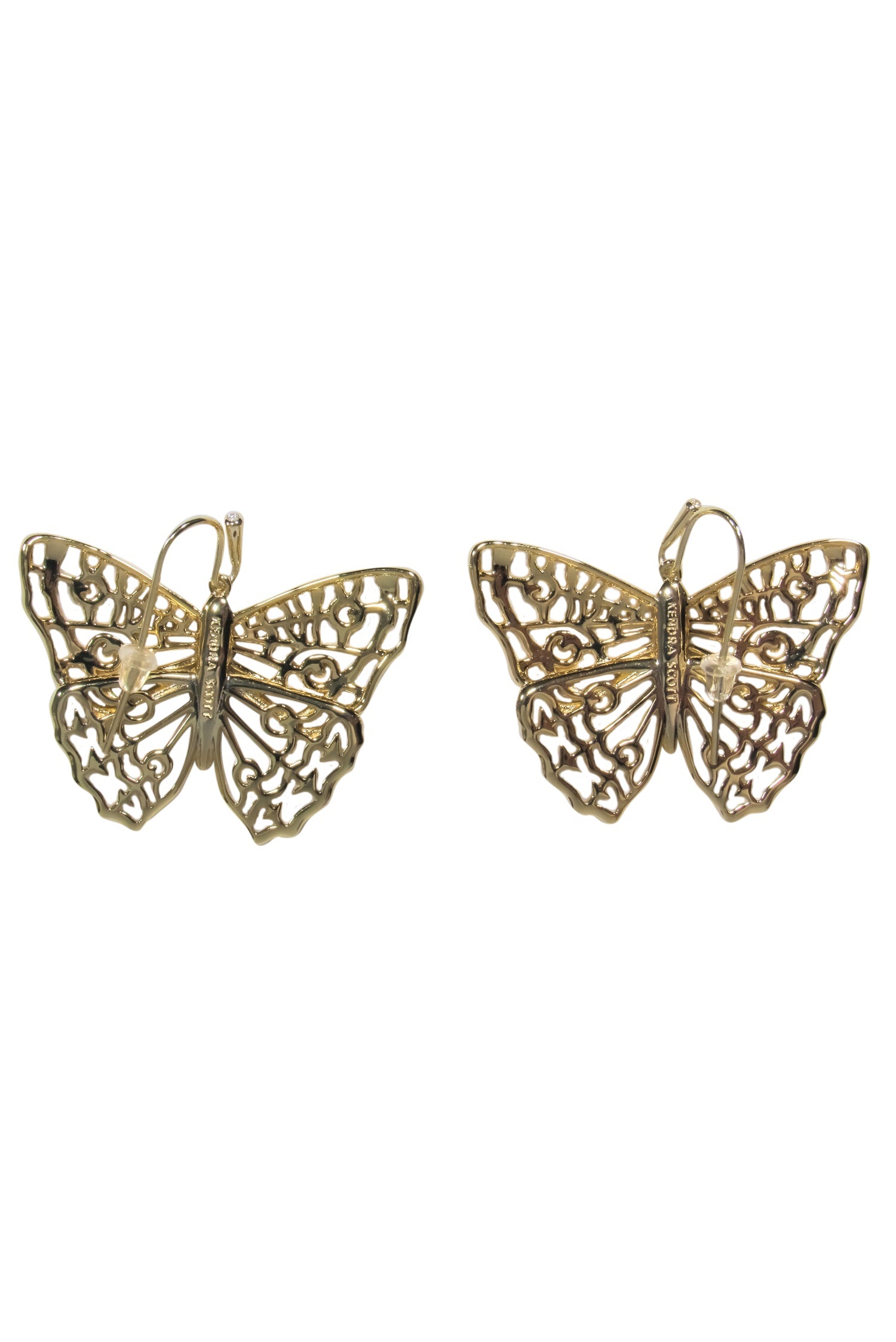 Kendra Scott - Enchanting Gold Butterfly Dangle Earrings