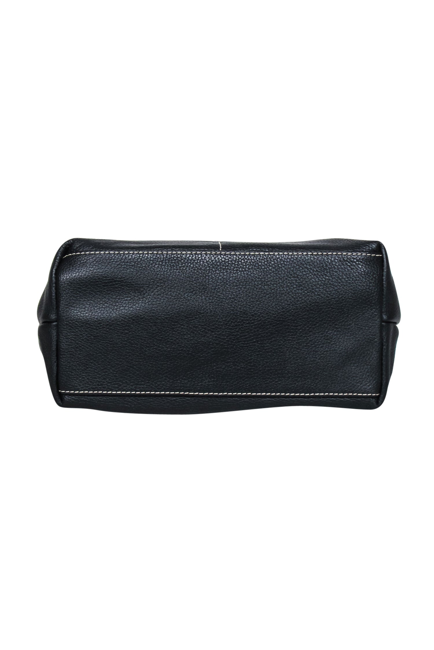 Dooney & Bourke's Stunning Black Pebbled Leather Large Shoulder Bag
