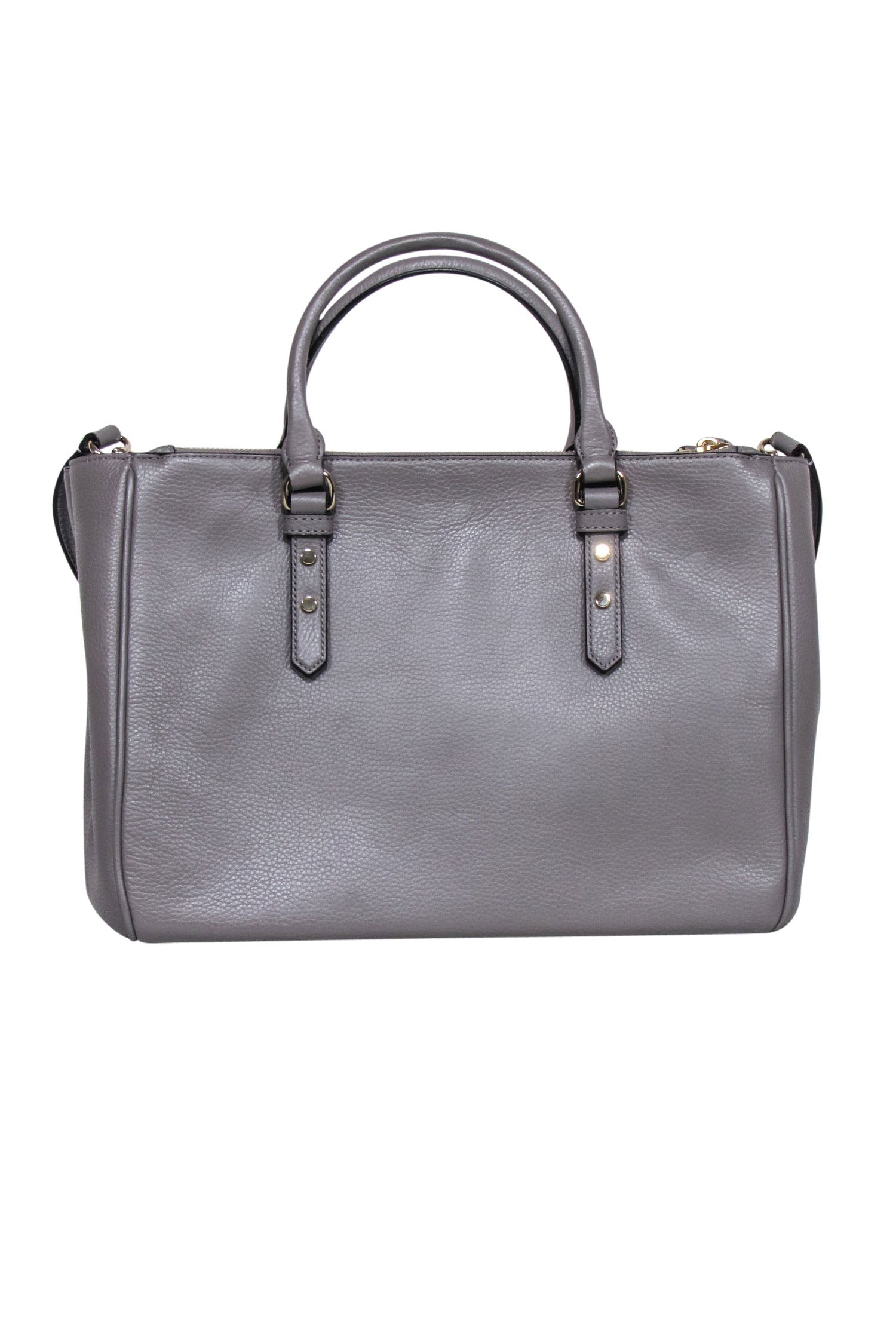 Kate Spade Grey Pebbled Leather Large Tote - The Ultimate Corporate Companion