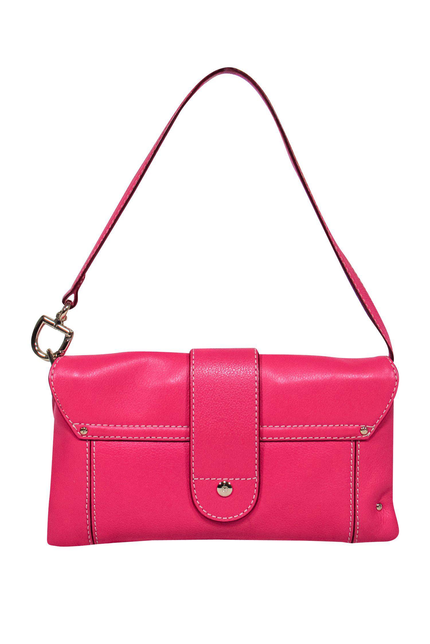 Kate Spade - Stunning Hot Pink Leather Mini Shoulder Bag