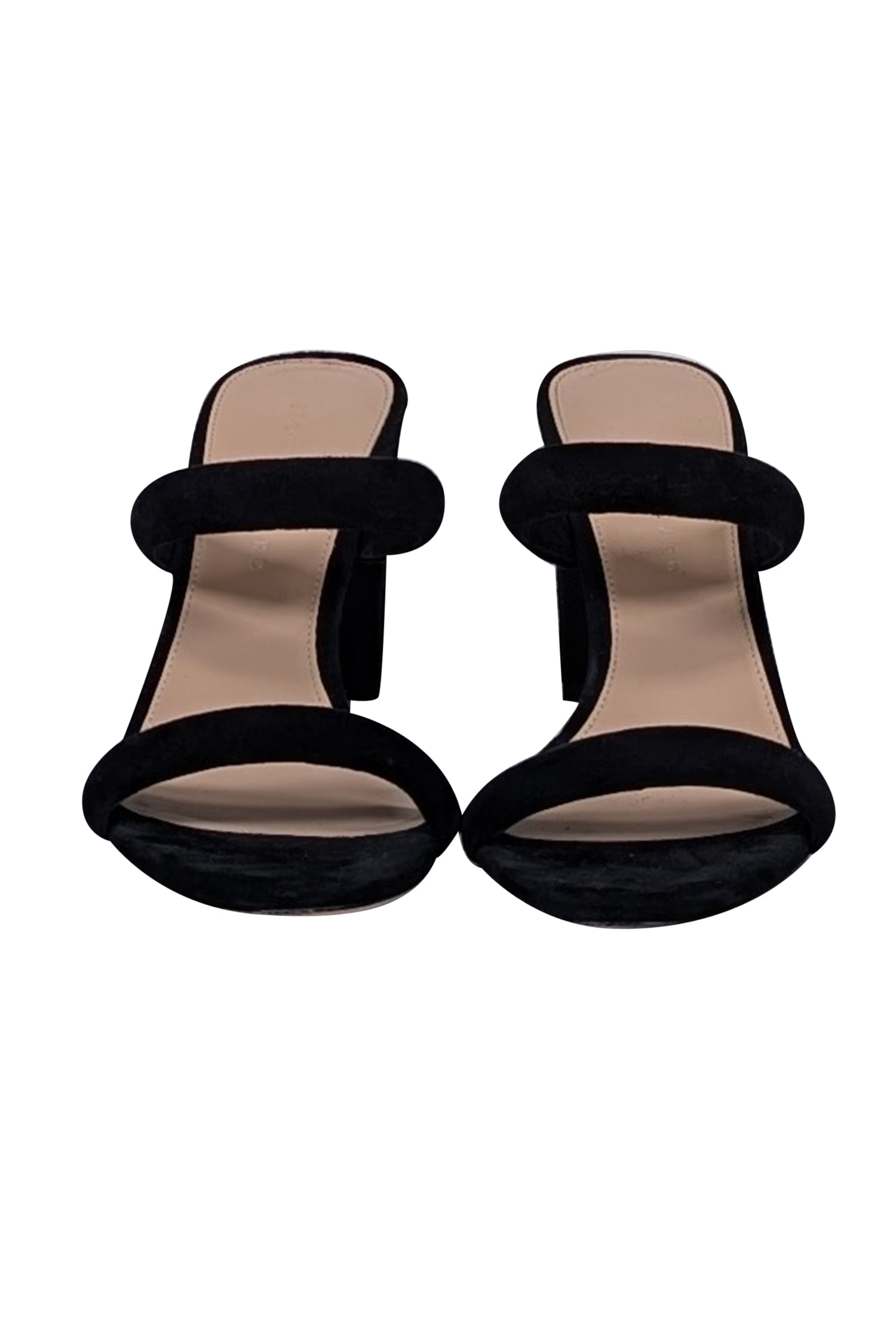 Veronica Beard's Stunning Black Suede Strappy Heeled Sandals - Size 8.5