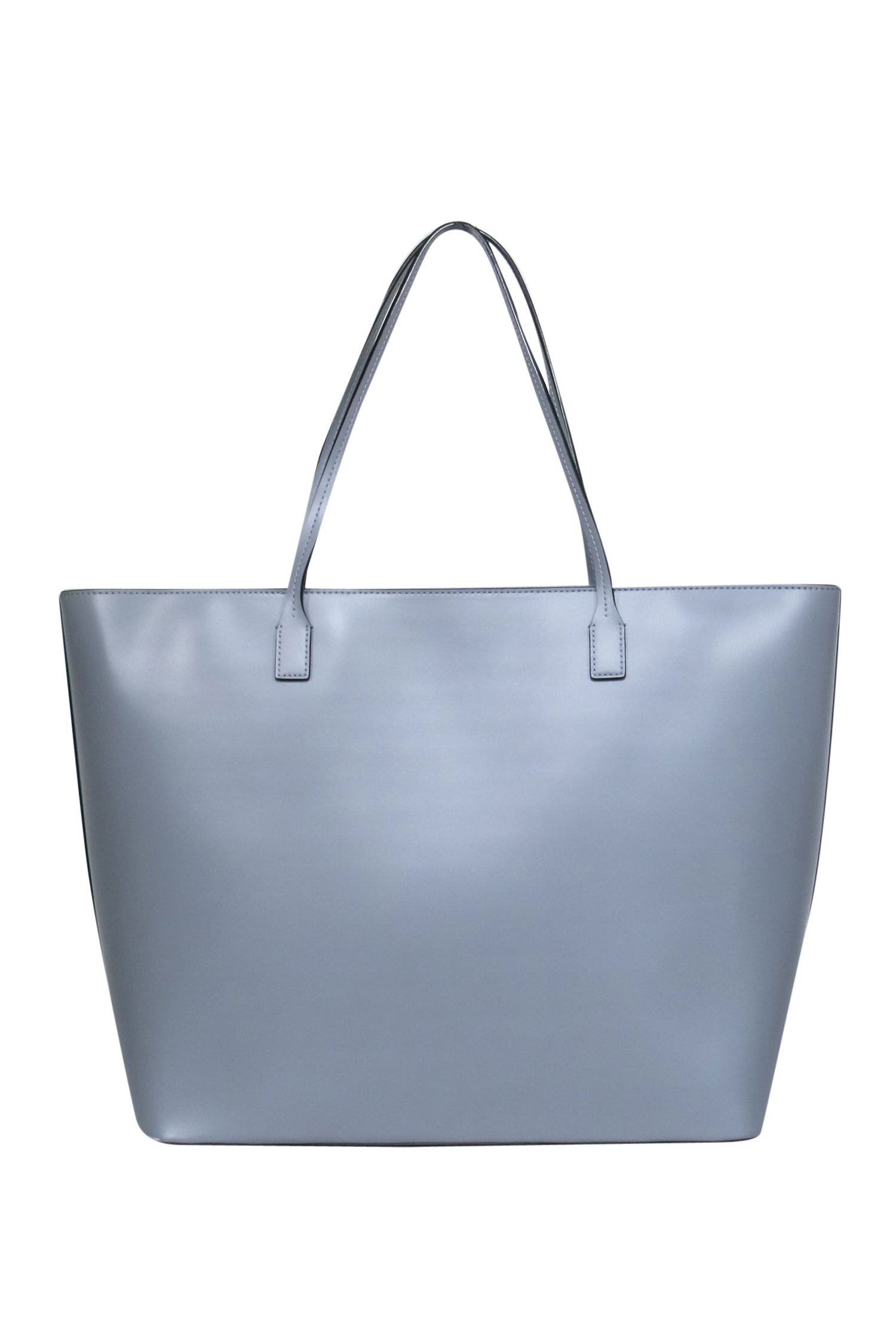 Kate Spade's Gorgeous Gray Large Leather Zippered Tote
