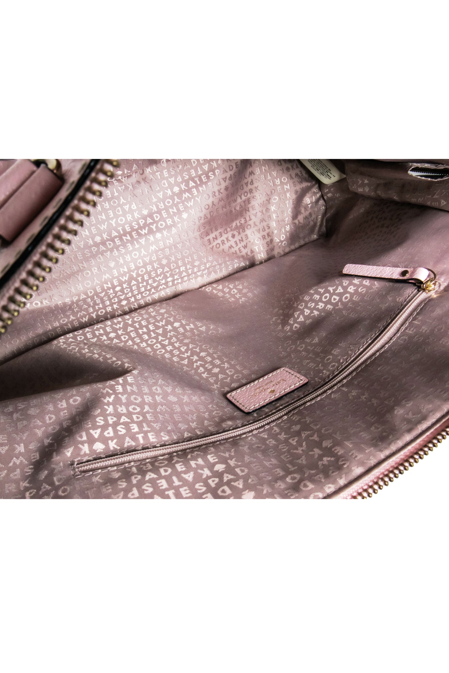 Kate Spade Light Pink Leather Bowler Bag: A Feminine Office Essential